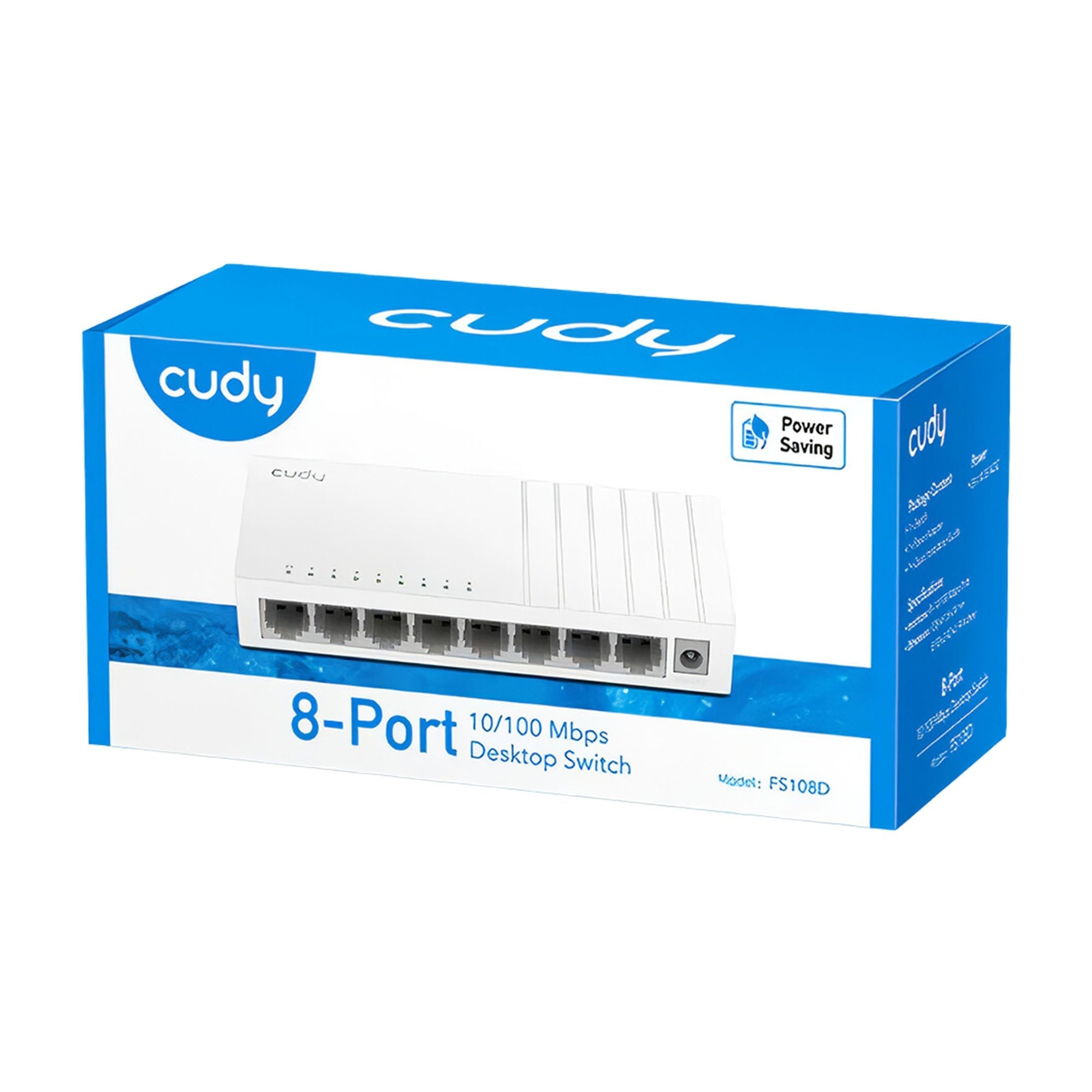 Cudy FS108D 10/100Mbps 8 Port Megabit Switch