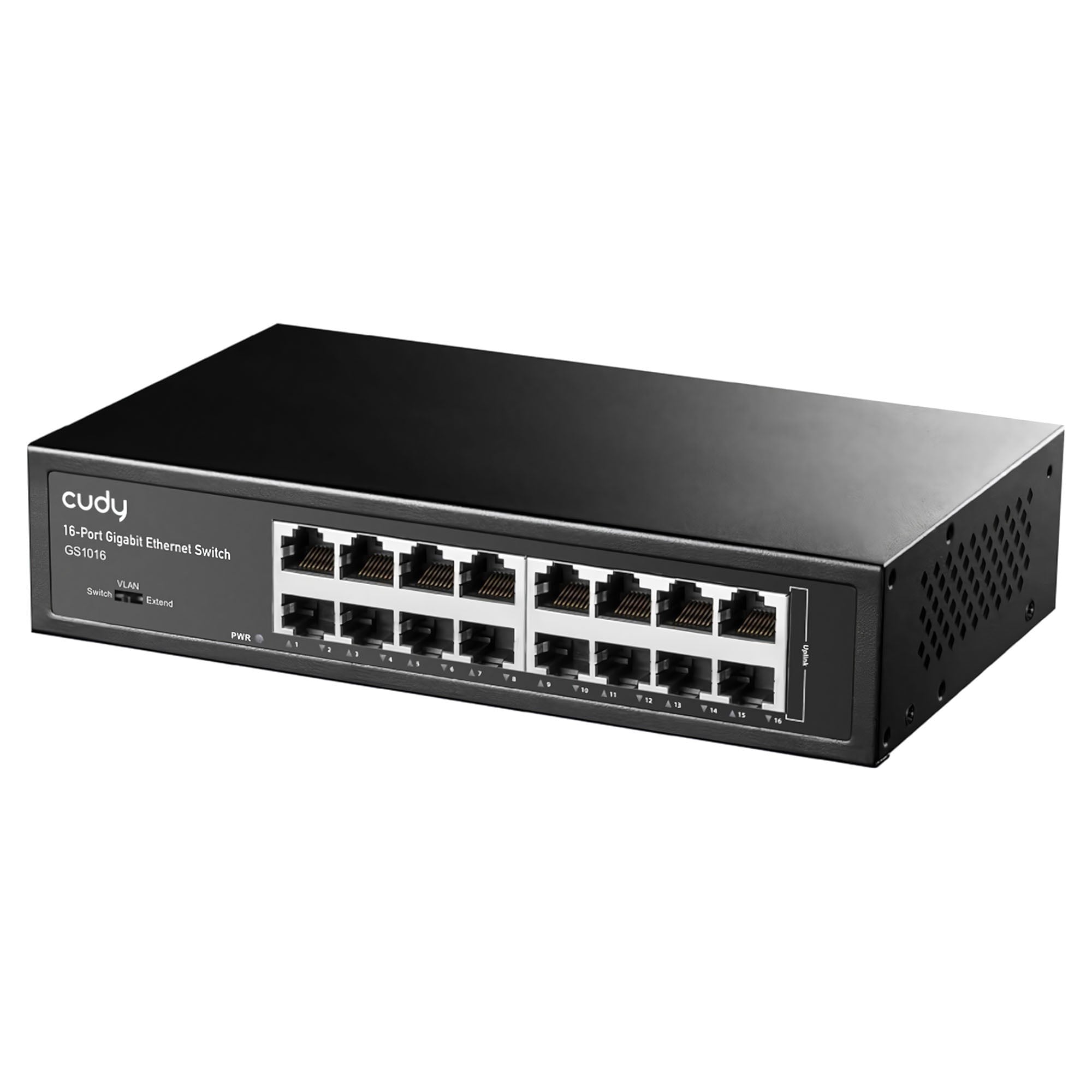 Cudy GS1016 10/100/1000Mbps 8KMAC 16 Port Gigabit Metal Rack Mount Switch