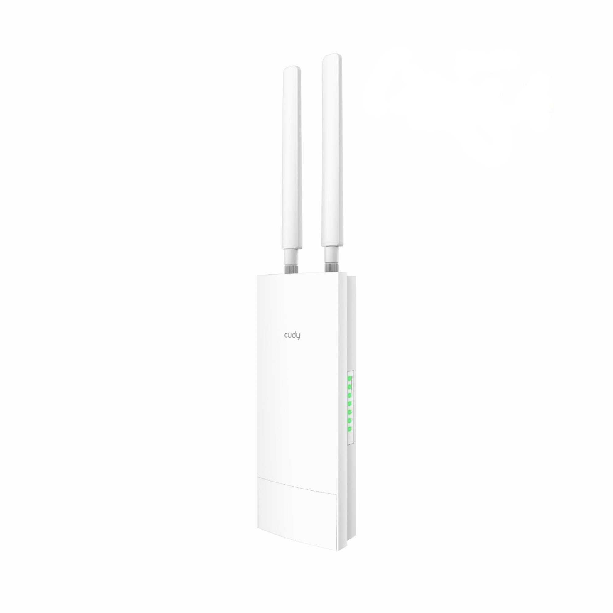 Cudy LT400 2,4GHz/5GHz 4Port Wi-Fi, 4G LTE IP65 Nano SIM Destekli Outdoor Mobile Router- OUTLET