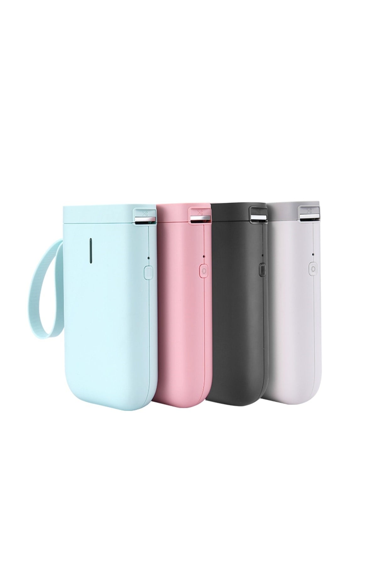 D11 Etiket Makinesi Kablosuz Taşınabilir Termal Bluetooth - Usb Şarjlı Pembe