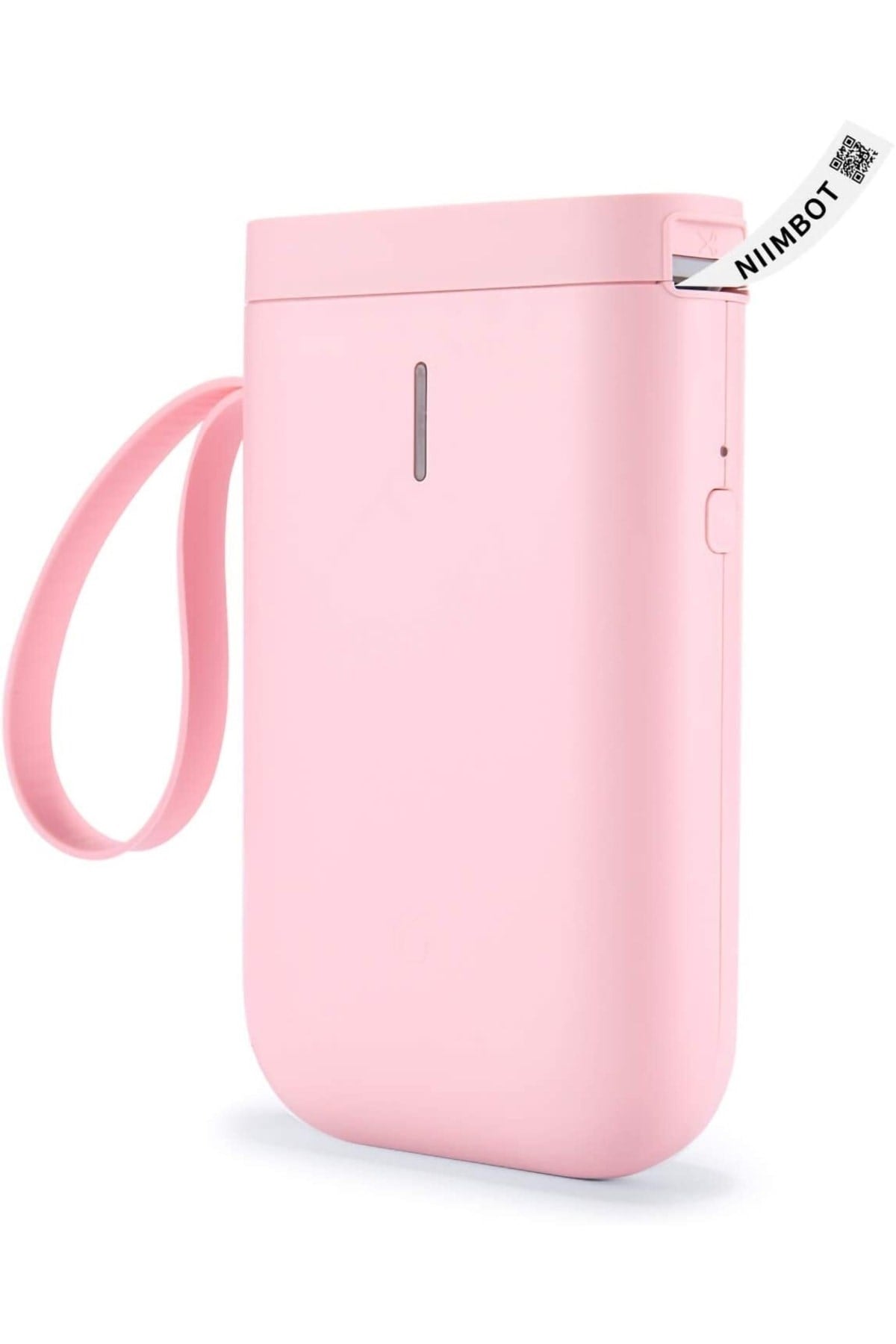 D11 Etiket Makinesi Kablosuz Taşınabilir Termal Bluetooth - Usb Şarjlı Pembe