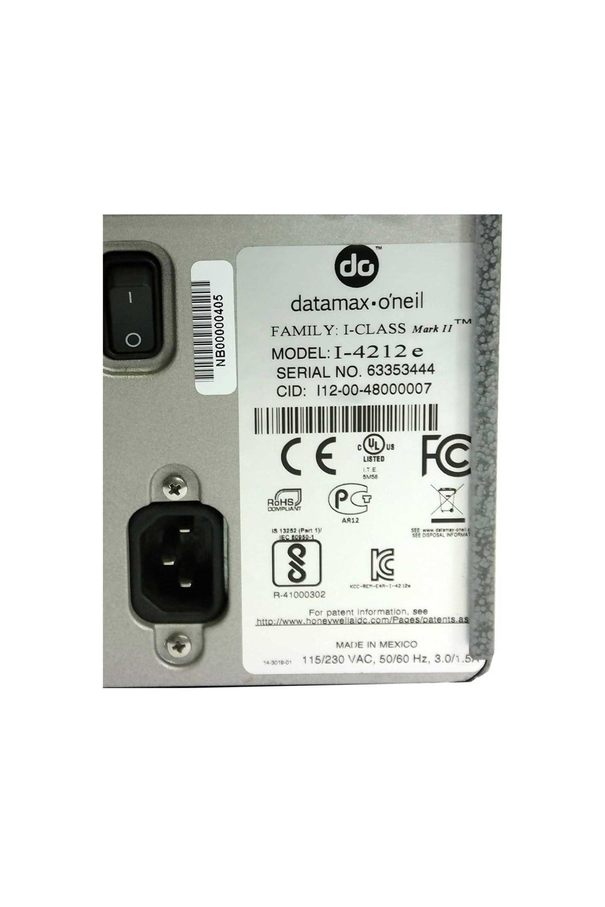 Datamax I-4212e Seri + Usb + Ethernet 304 Mm/sn 203 Dpi Barkod Yazıcı