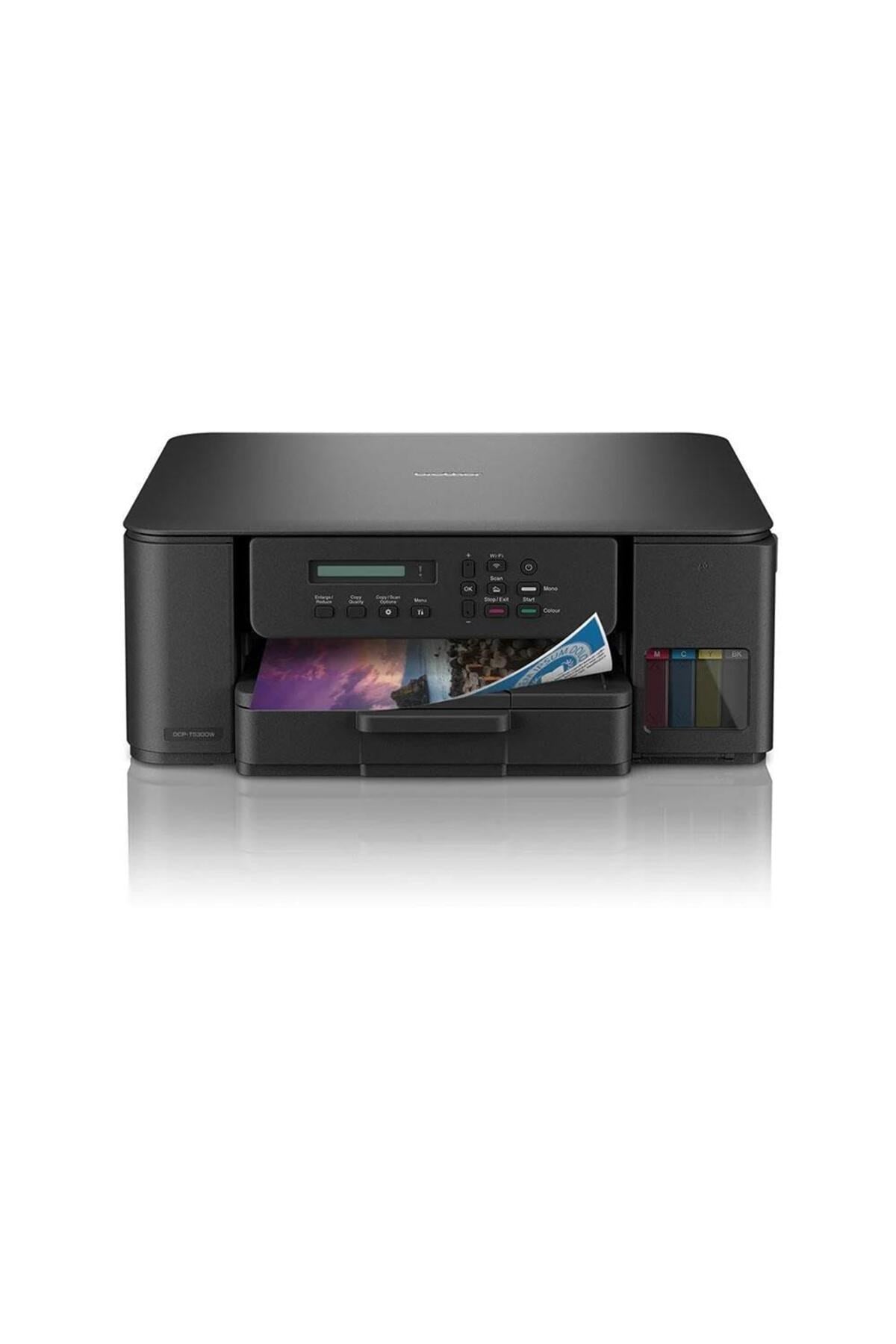 DCP-T530DW Fotokopi, Tarayıcı, Wi-Fi, Mürekkep Tanklı Yazıcı