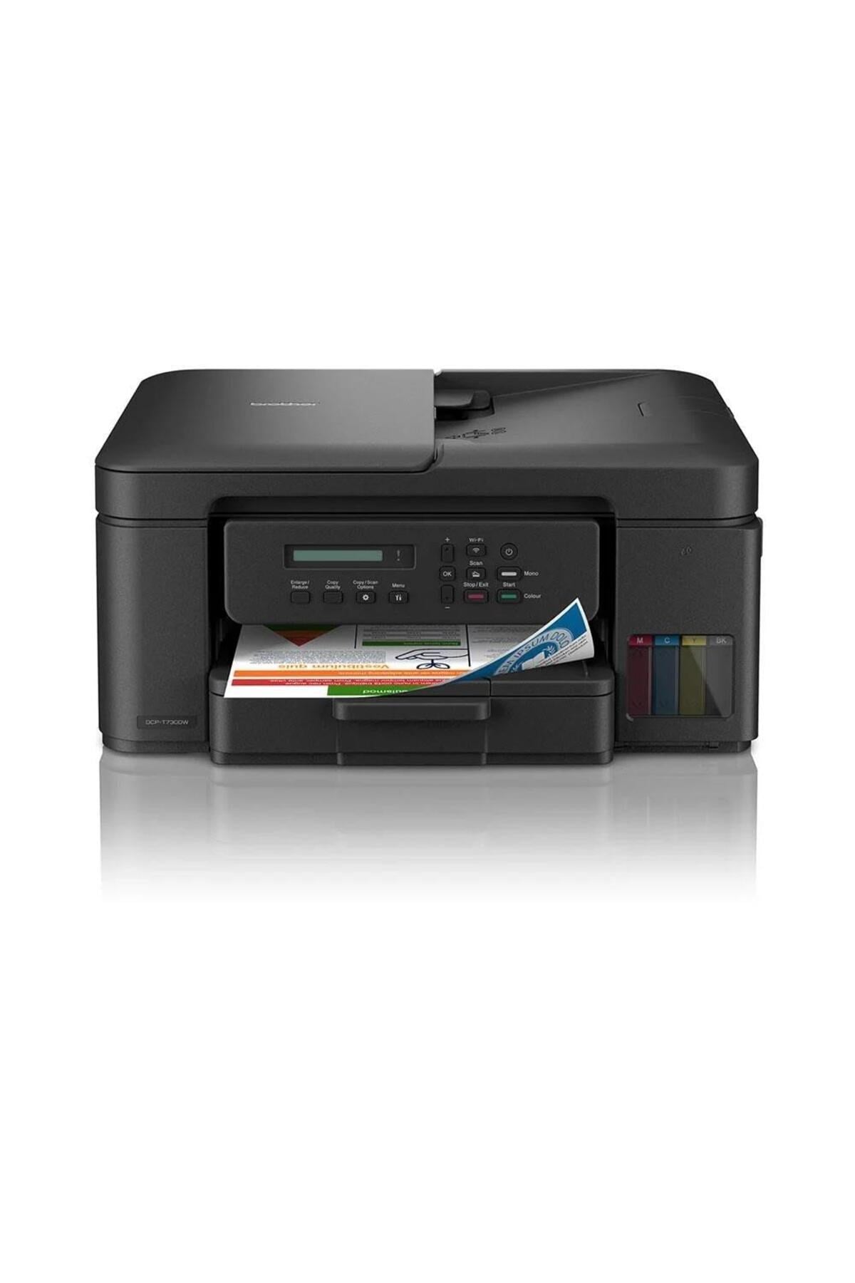 DCP-T730DW Fotokopi, Tarayıcı, Wi-Fi, Mürekkep Tanklı Yazıcı