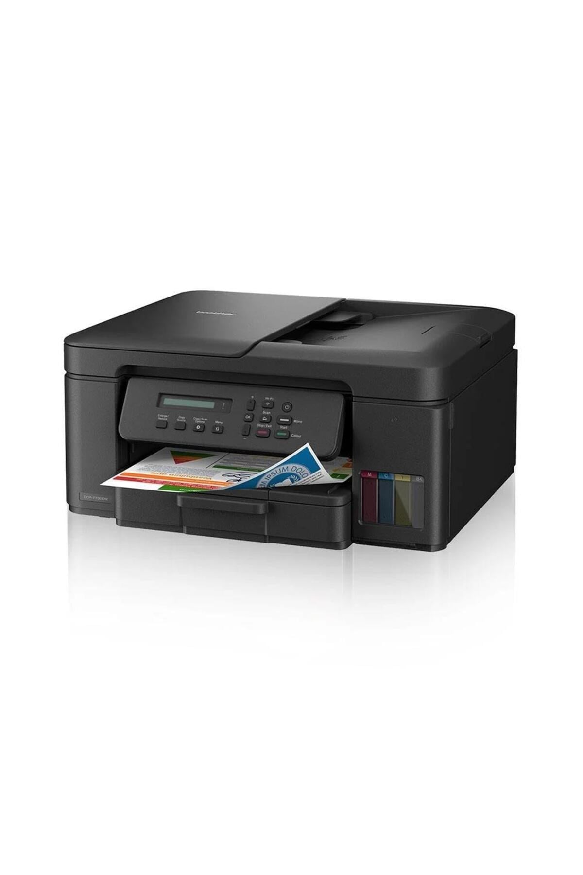 DCP-T730DW Fotokopi, Tarayıcı, Wi-Fi, Mürekkep Tanklı Yazıcı