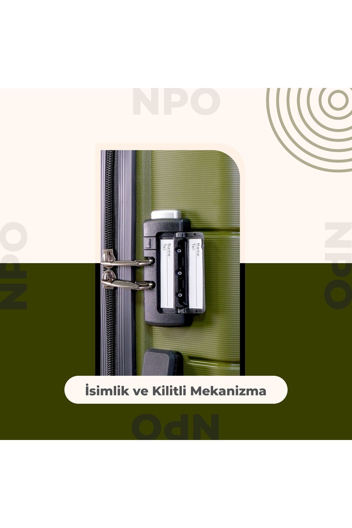 Diamond PP(Polipropilen) Kırılmaz Valiz