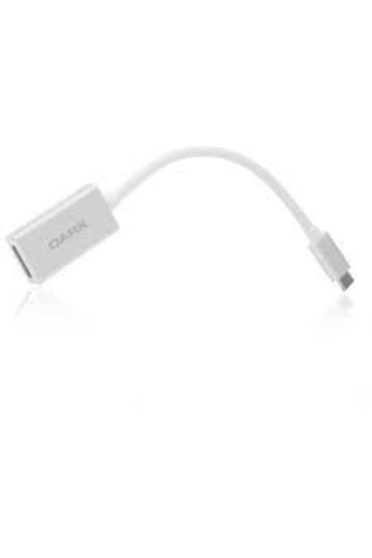 DK-AC-U31XDP USB 3.1 Type-C' den (4K UHD 30Hz) Display Port Dönüştürücü Adaptör (Alüminyum Kasa