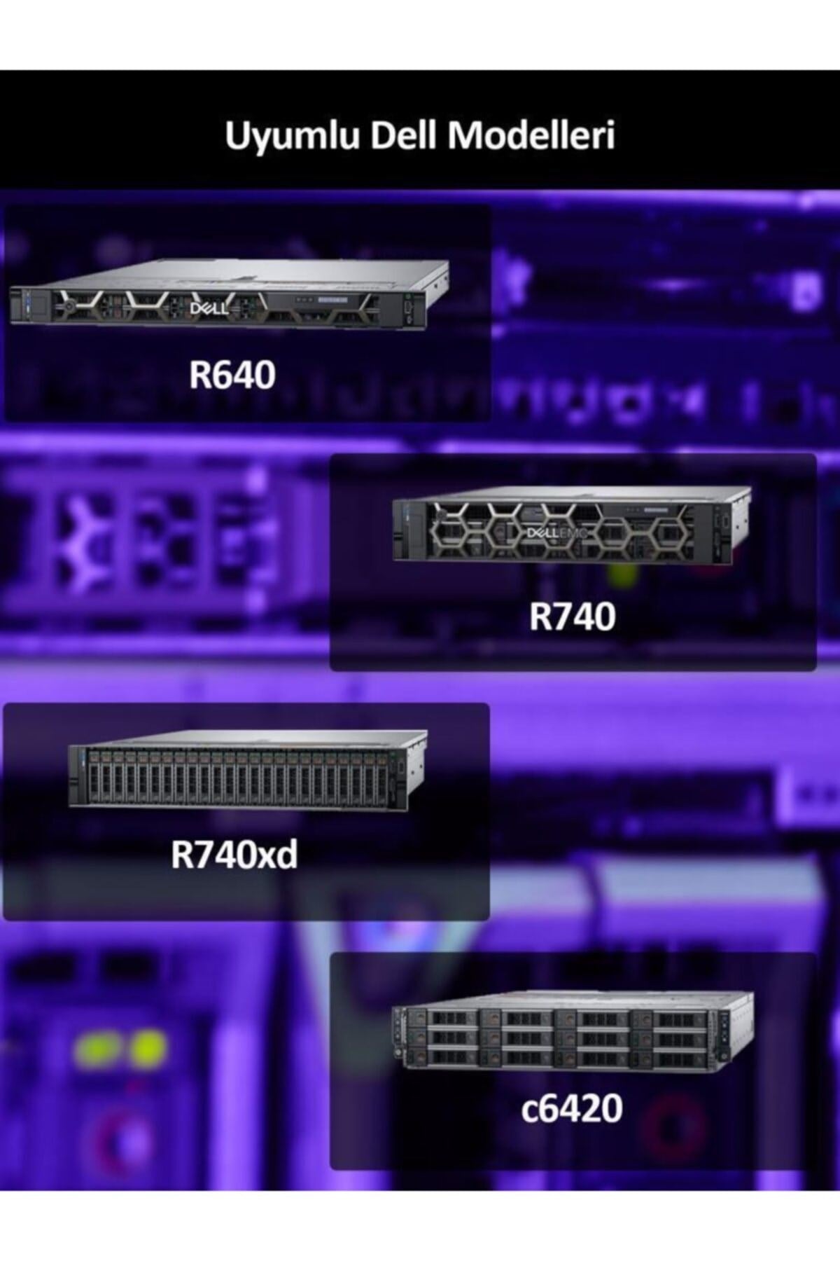 Dxd9h Dell Uyumlu 2.5 Disk Kızağı (r640 R740 R740xd R940)