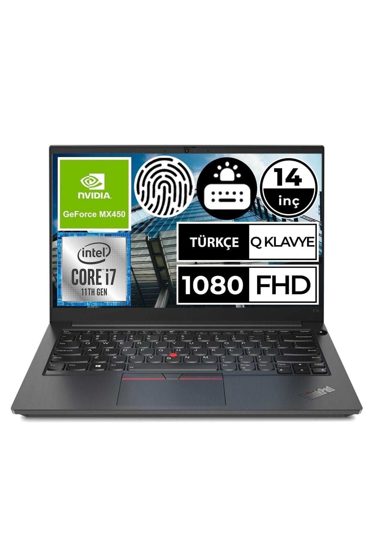 E14 20ta0055tx14 I7-1165g7 32gb 1tbssd+512ssd Mx450 14