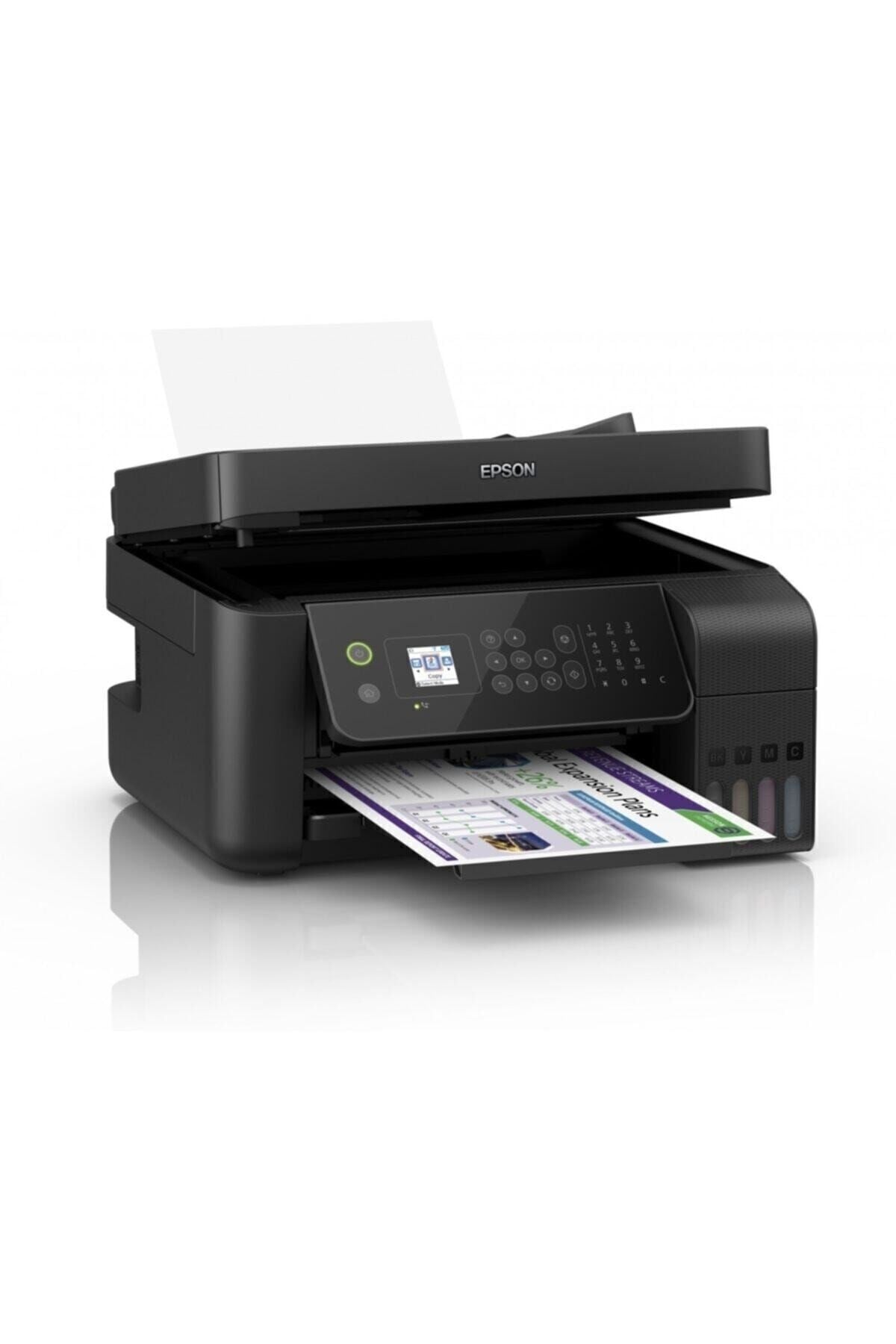 Ecotank L5190 Tarayıcı %2b Fotokopi Faks Wi-fi Direct A