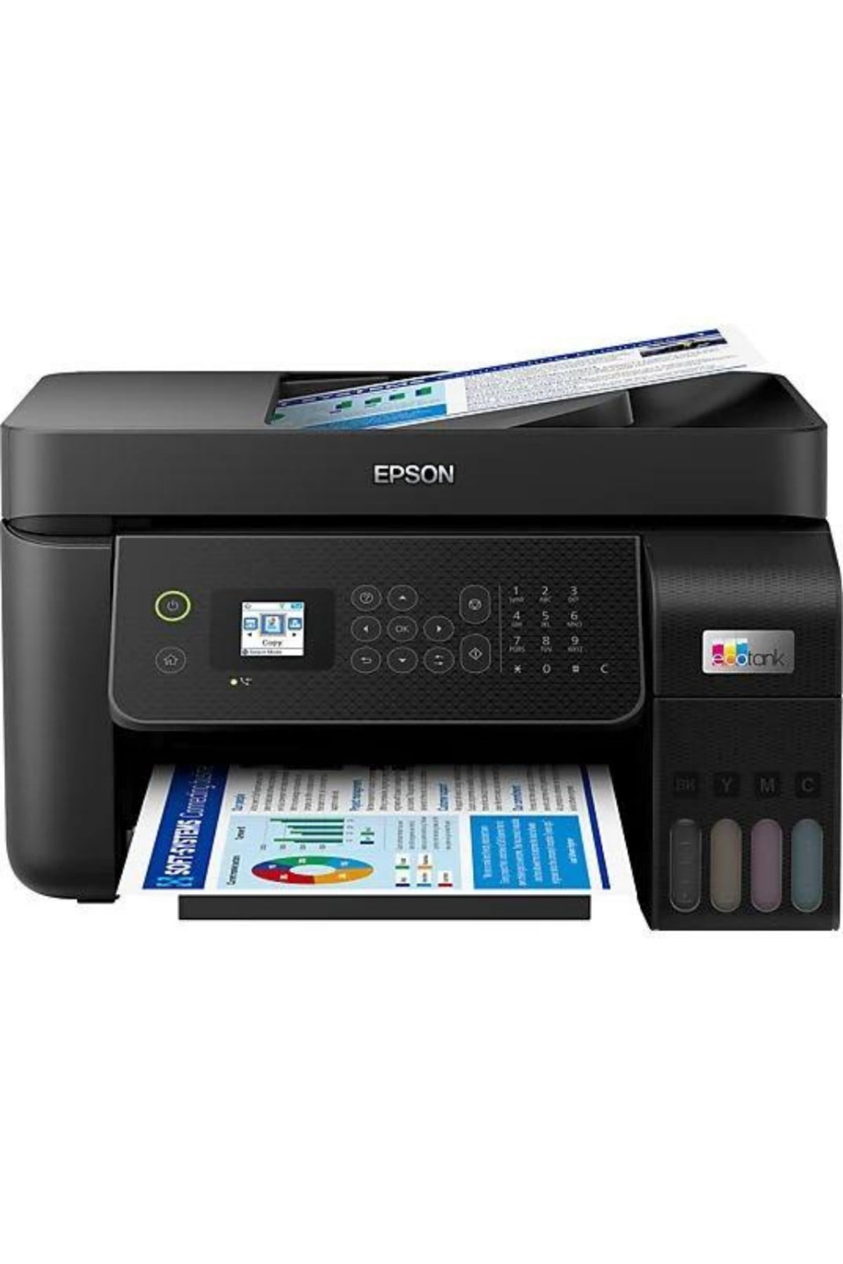 EcoTank L5290 Yaz+Tara+Fot+Faks+Wi-Fi Direct Tanklı Yazıcı