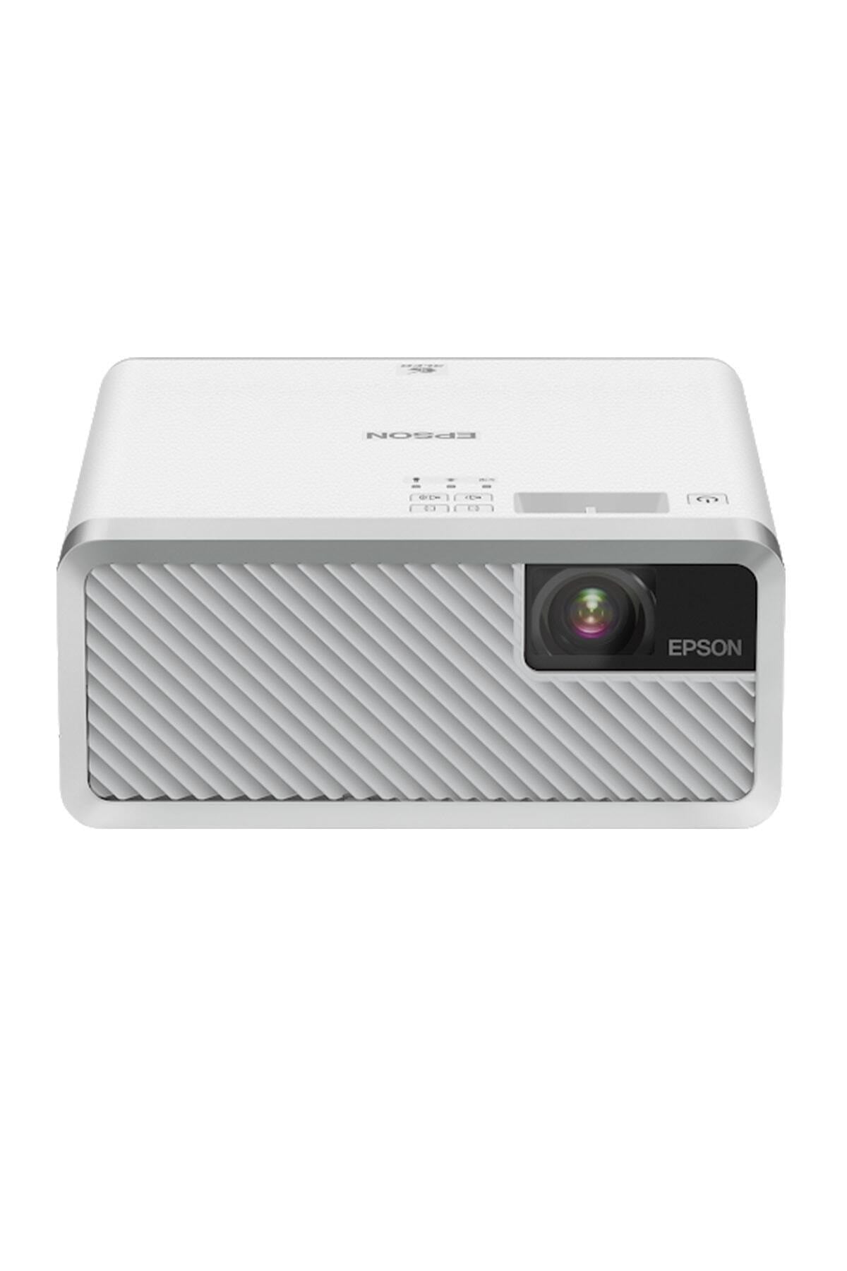 Ef-100w 2000 Lümen 2.500.000 Kontrast 3lcd Taşınabilir Lazer Beyaz Projeksiyon Cihazı V11h914040