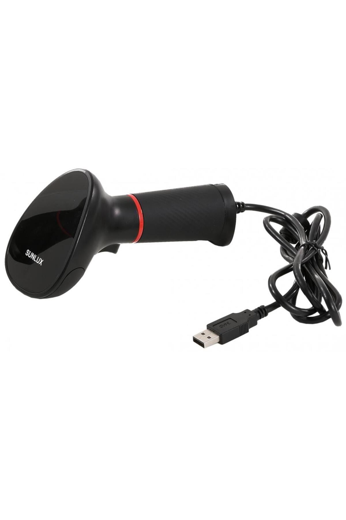 El 2D Laser XL3610 USB El Tipi Barkod Okuyucu Ayaklı Barkod Okuyucu Laptop PC Uyumlu