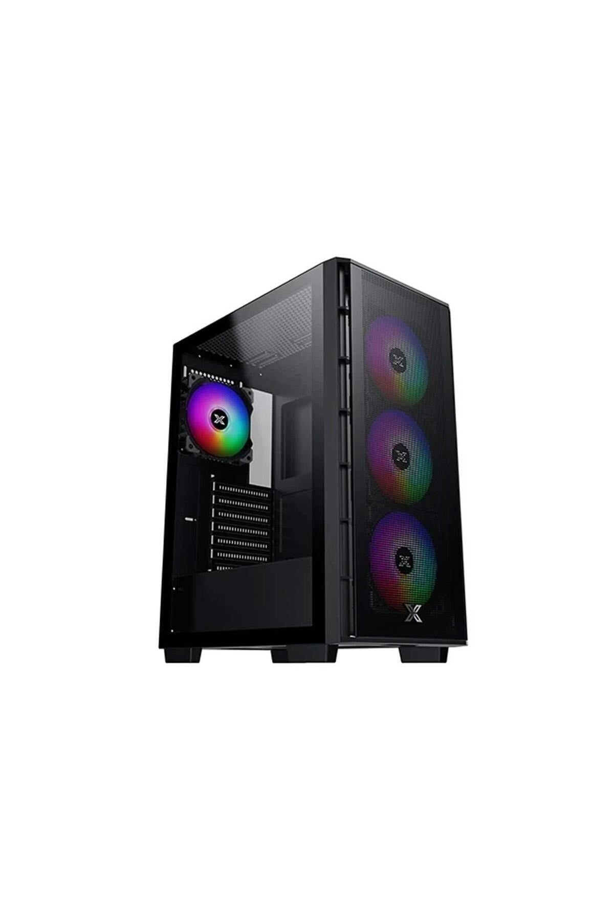 Elite One Mesh EN40191 650W Odin RGB Fanlı Temperli Camlı ATX Mid Tower Oyuncu Kasası