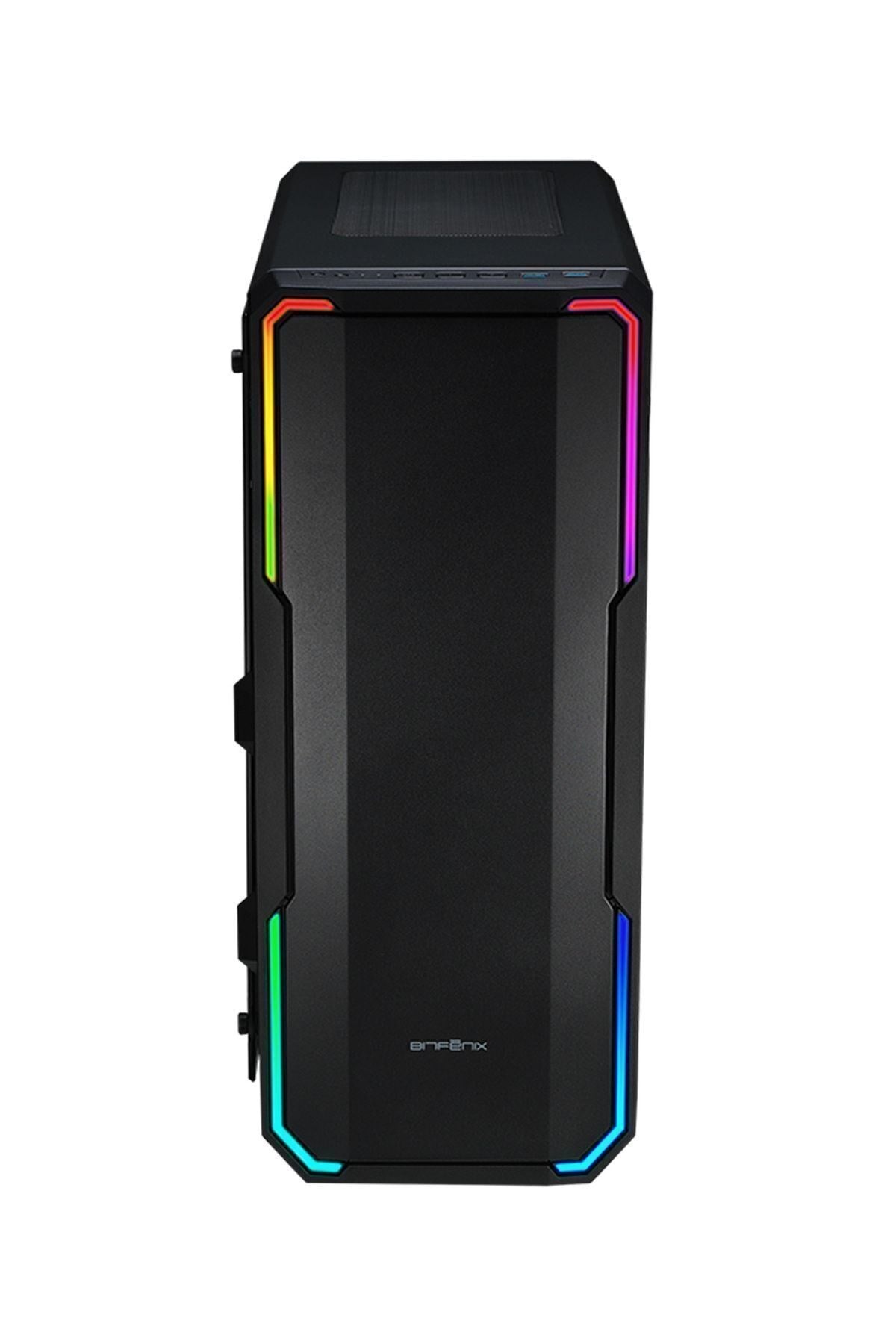 Enso 2*120mm Fan Siyah 2*usb 3.0 Tempered Glass Oyuncu Kasası