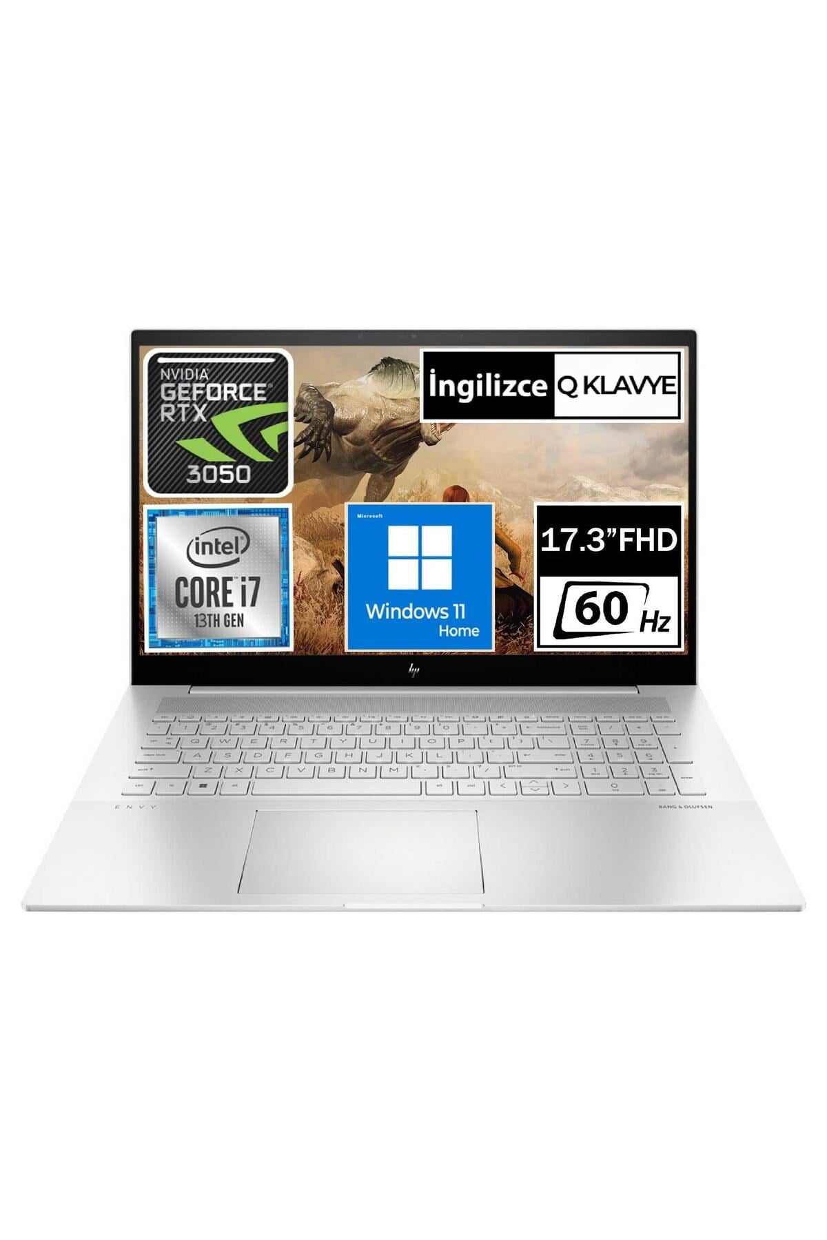 Envy 17-CR1075CL00TT05 i7-1355U 64GB 2TBSSD RTX3050 17.3