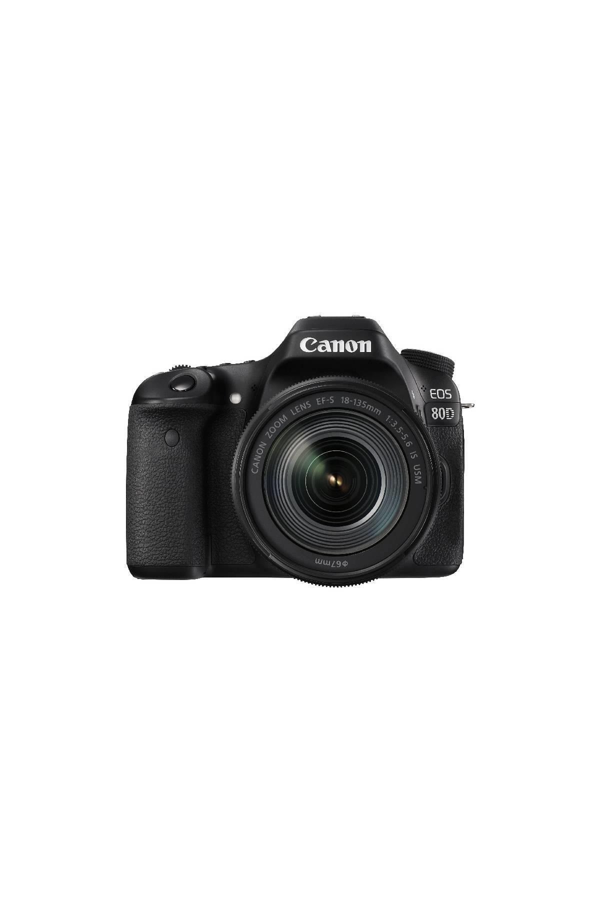 EOS 80D + EF-S 18-135mm f/3.5-5.6 IS Nano USM Fotoğraf Makinesi (Canon Eurasia Garantili)