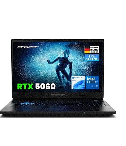 ERAZER Deputy 15 P1 MD62761 Core 7 250H 16GB 1TB SSD 8gb RTX5060 15.6
