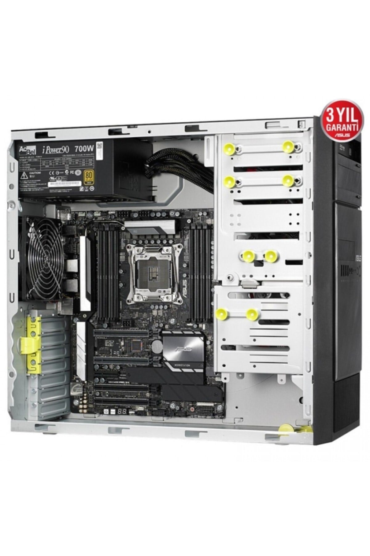 Esc700 G4-m3820 Ddr4 32gb Rdımm 2tb M2 Sata 512gb Ssd Rtx4000 W10 Pro