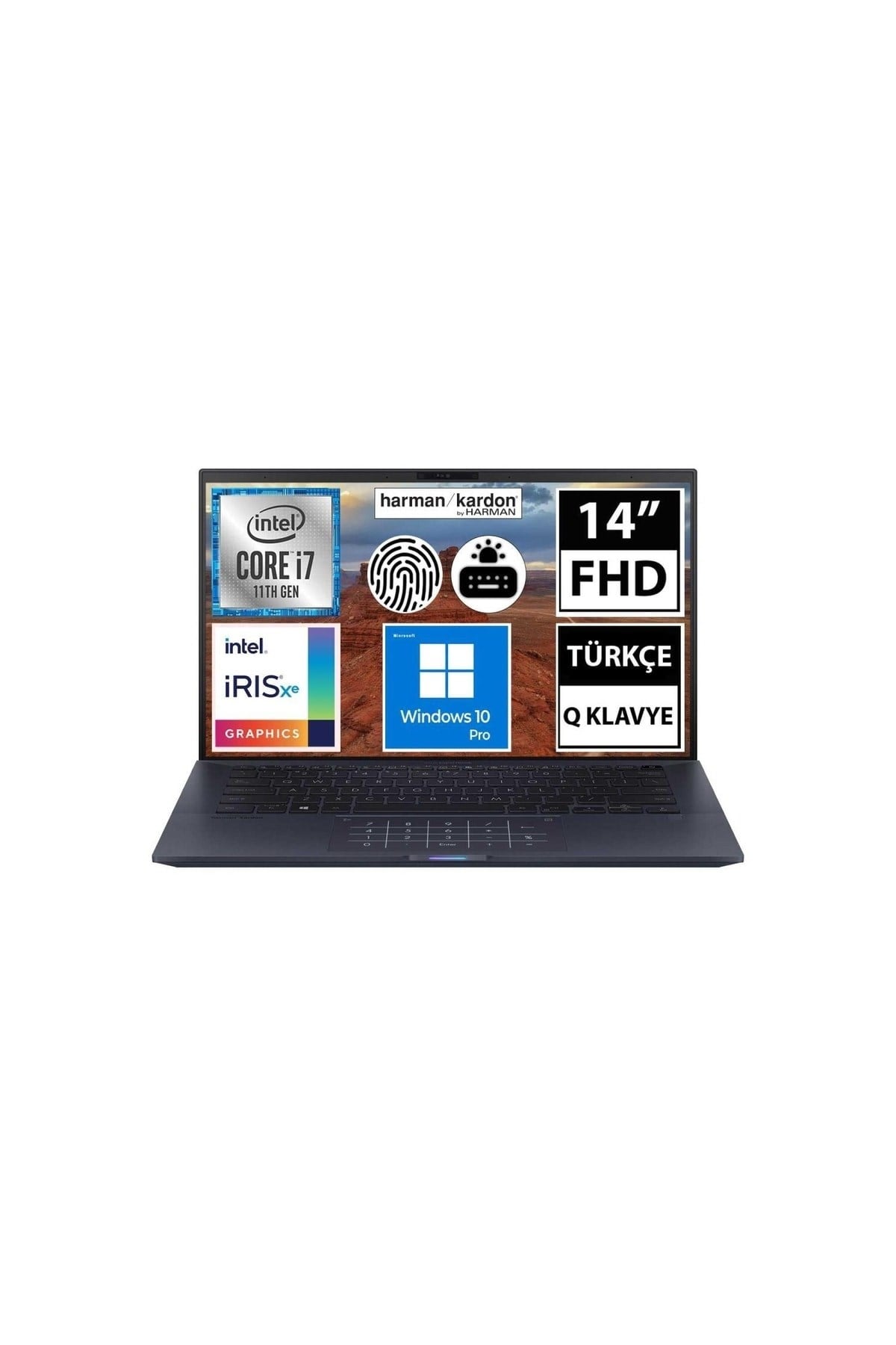 Expertbook B9 B9400cea-kc0386r01 I7-1165g7 16gb 512ssd+1tbssd 14