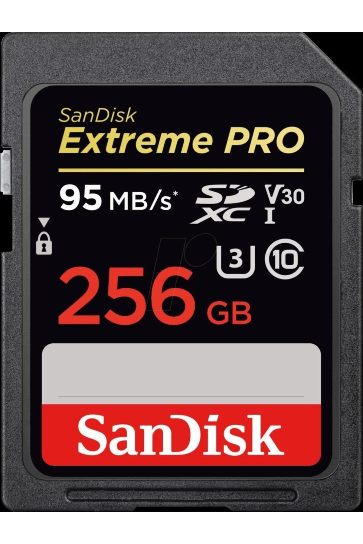 Extreme Pro 256gb Sd Hafıza Kartı 4k U3 V30 95mb/s 633x