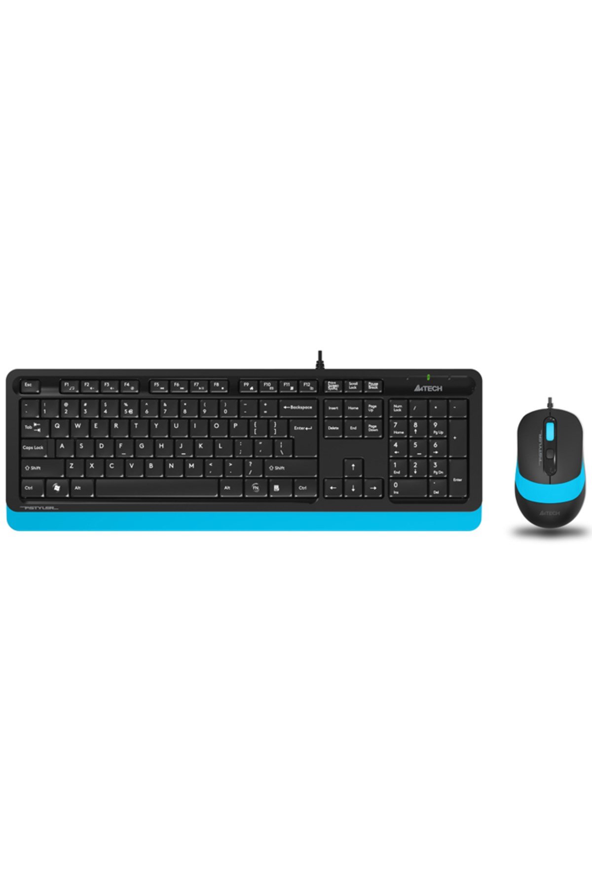 F1010 Mavi USB Klavye Mouse Set