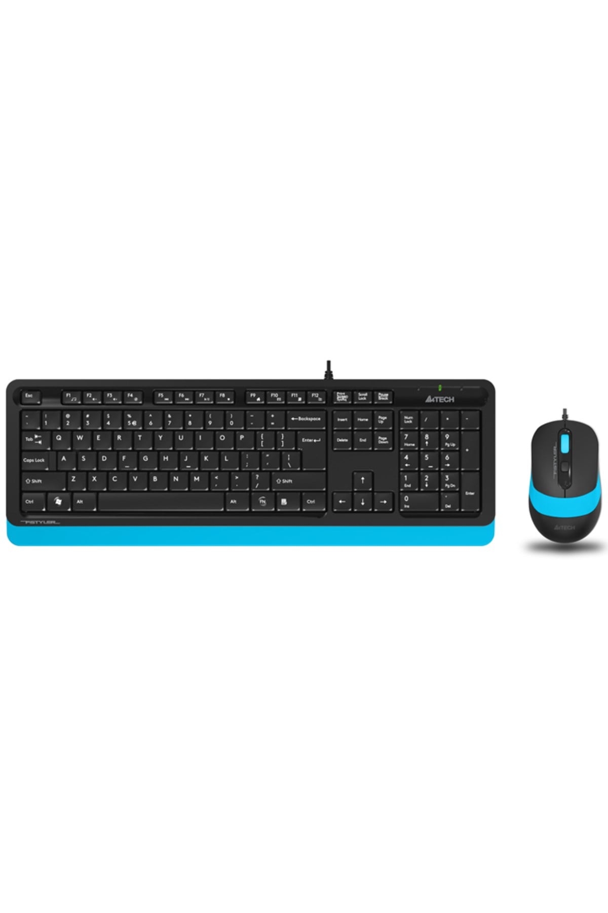 F1010 Mavi USB Klavye Mouse Set