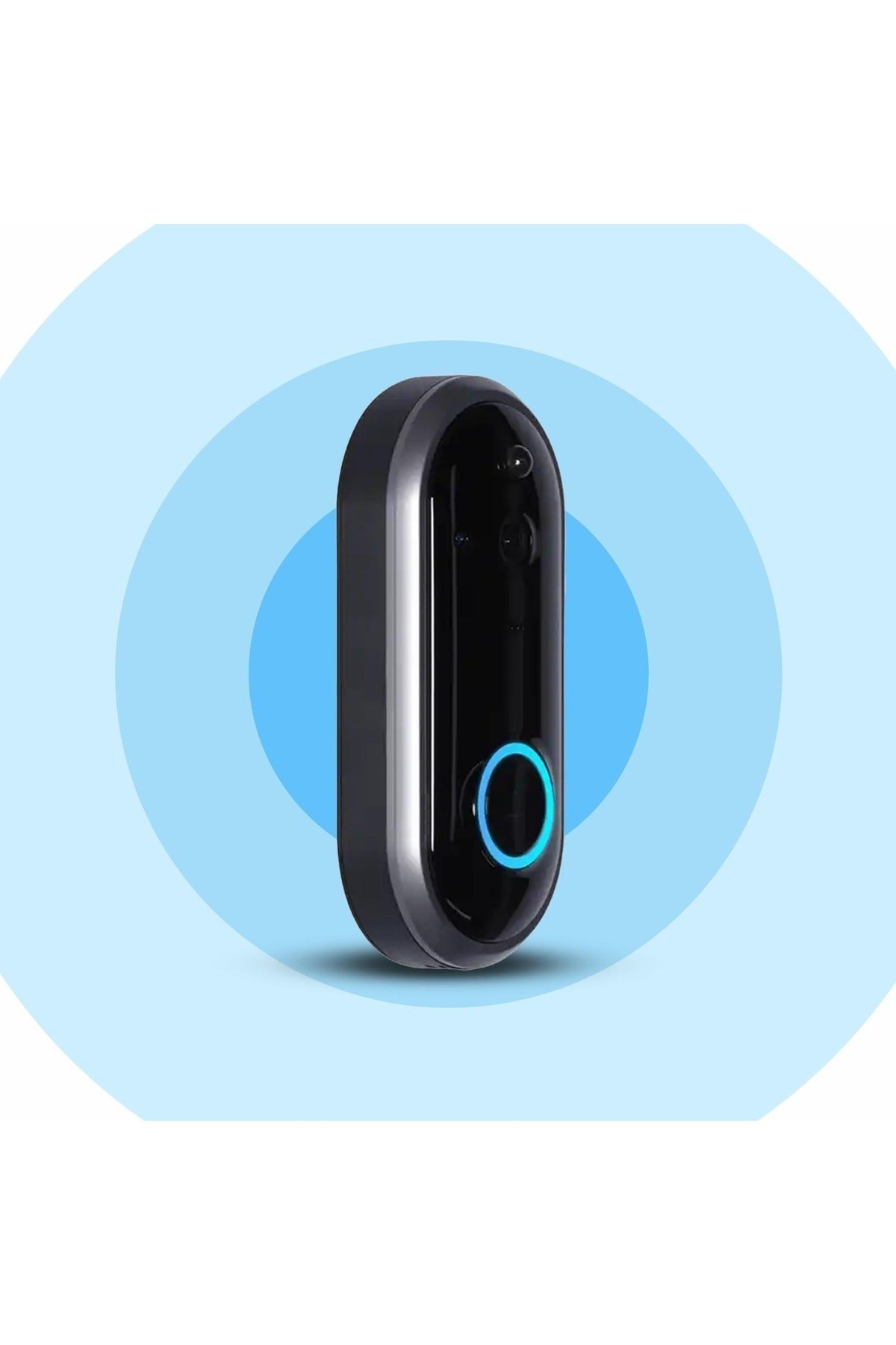 Fa01 1080p Fullhd,wifi Tuya Destekli Karltı Door Bell Kameralı Akıllı Kapı Zili(kamera+zil)