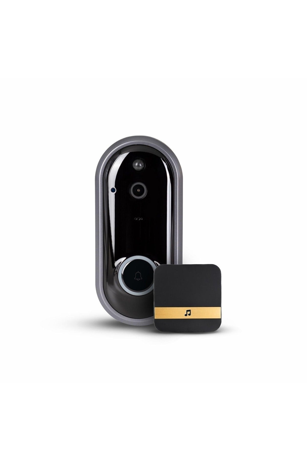 Fa01 1080p Fullhd,wifi Tuya Destekli Karltı Door Bell Kameralı Akıllı Kapı Zili(kamera+zil)