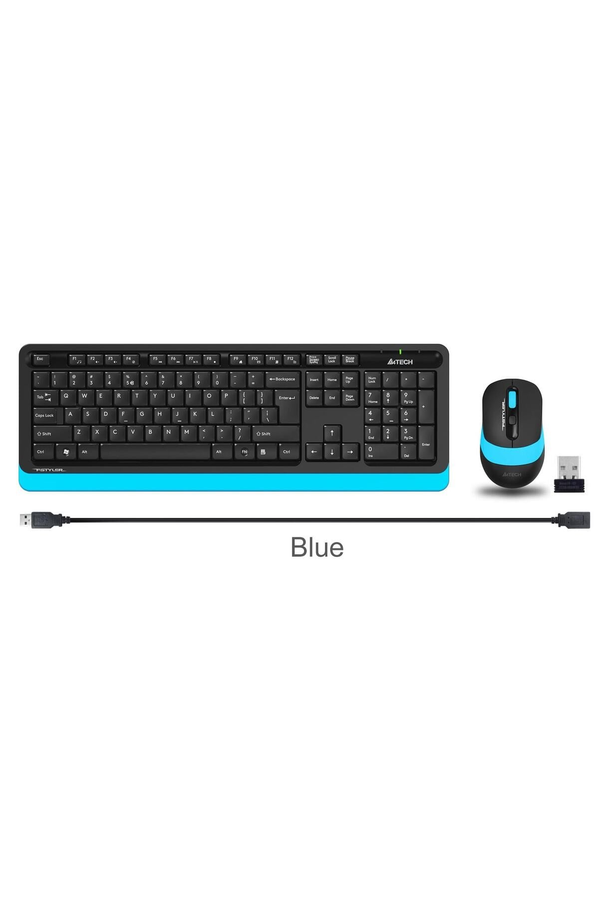 Fg1010 2.4G Mavi Q Fn-Mm Klv+Optik Mouse Set