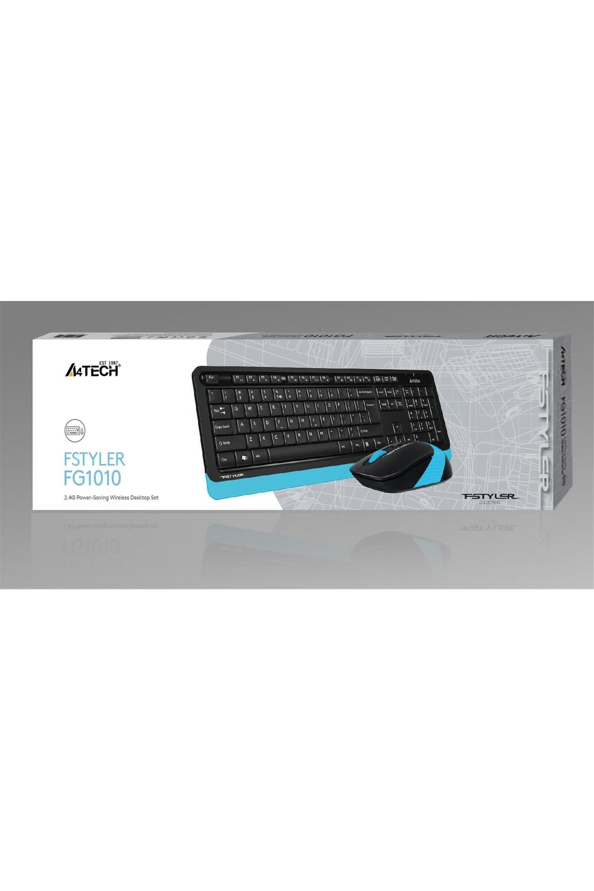 Fg1010 2.4G Mavi Q Fn-Mm Klv+Optik Mouse Set