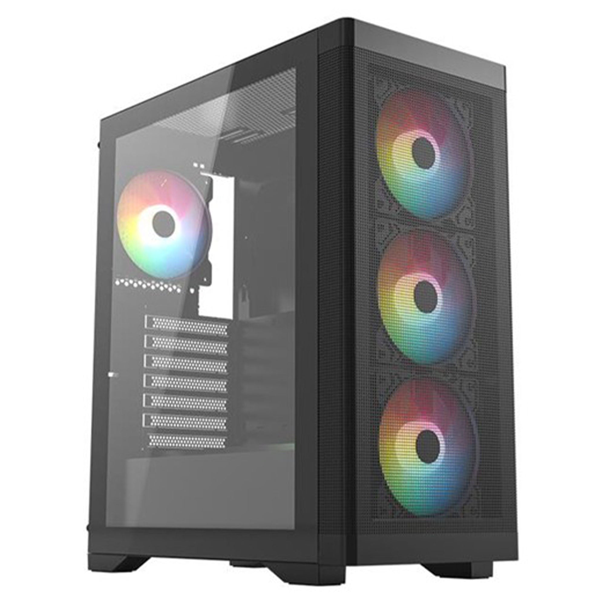 Frisby Fc-9480g 600w +80 Bronze Rgb 4x8120mm Fan  Gaming Siyah Kasa