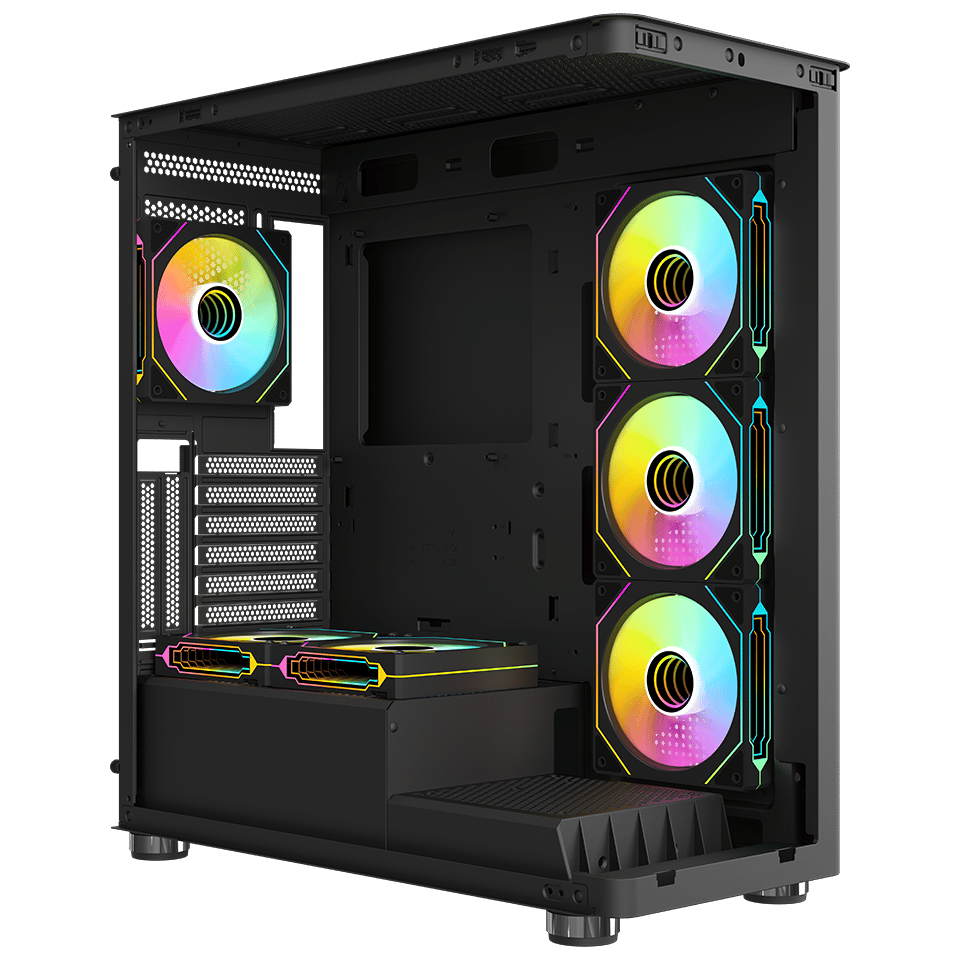 FRISBY FC-9570G VANTA-G 750W 80+ Bronze Siyah Mid Tower ATX Kasa
