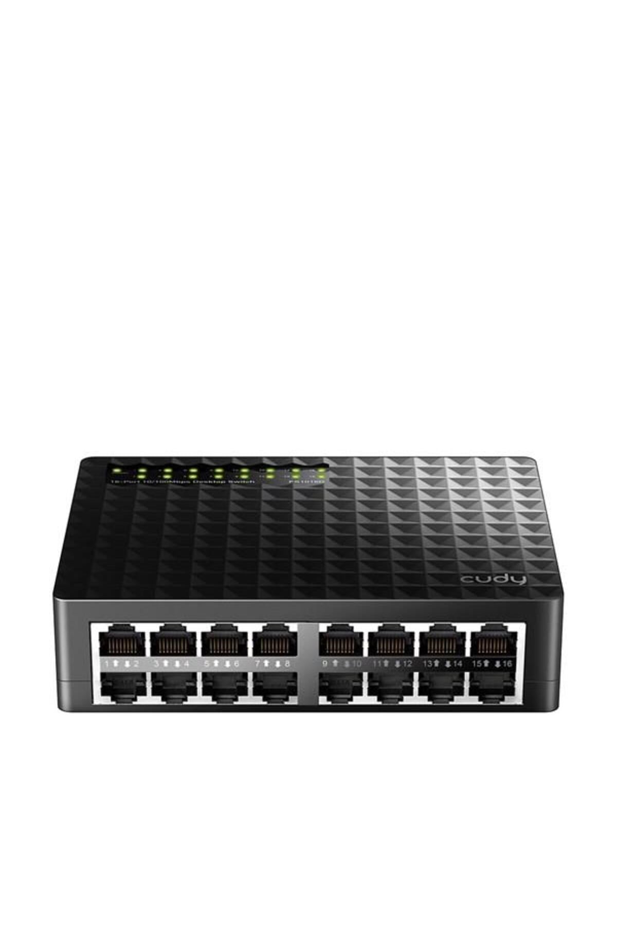Fs1016d 16 Port 10/100 Yönetilemez Desktop Plastik Kasa Switch