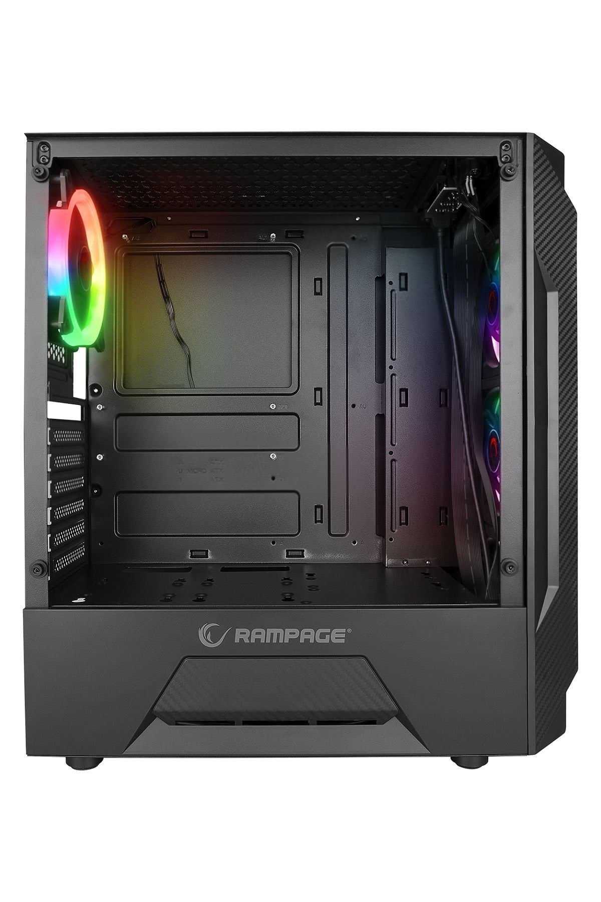 Fusıon 650w 80 Bronze Temperli Camlı 4*rainbow Fanlı Gaming Oyuncu Kasası 
FUSION 650W 80+ BRONZE