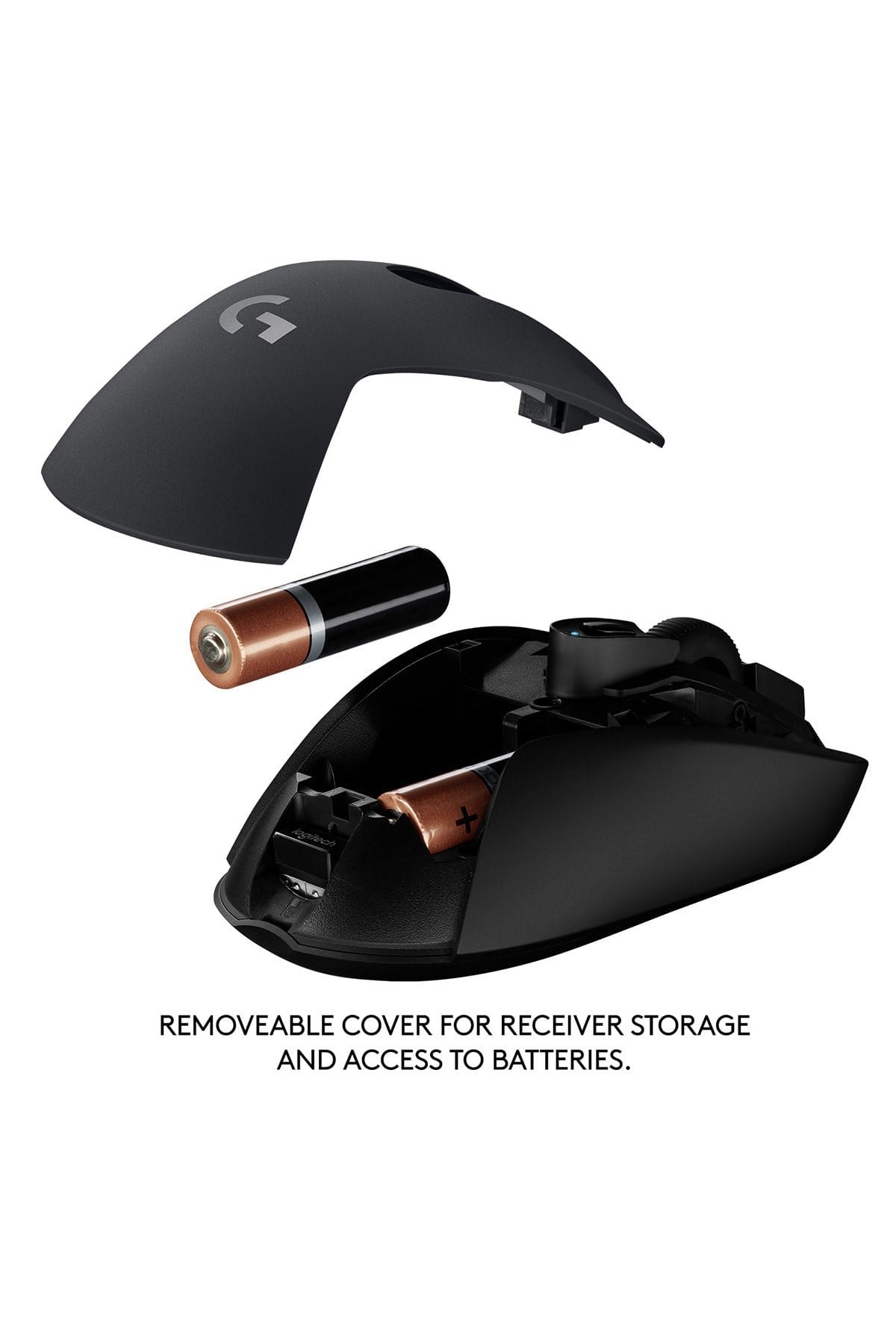 G G603 LIGHTSPEED 12.000 DPI 500 Saat Pil Ömrü Kablosuz Oyuncu Mouse - Siyah