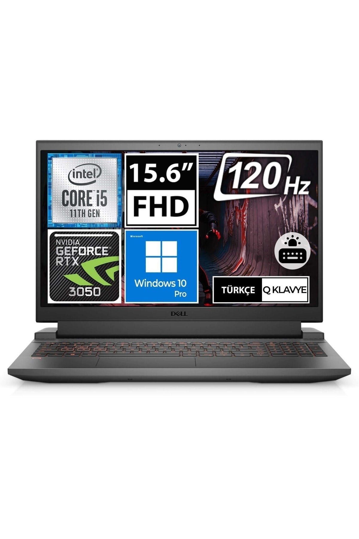 G15 5511 G55112306u08 I5-11260h 64gb 512ssd Rtx3050 15.6