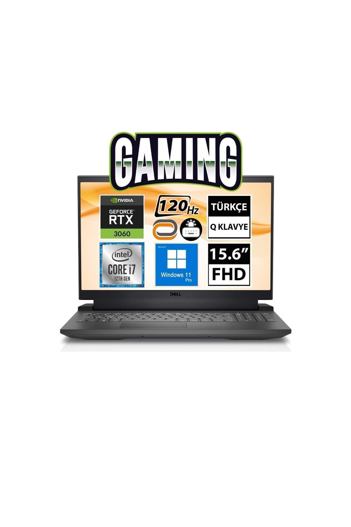 G15 5520 G55201800u08 I7-12700h 64gb 512ssd Rtx3060 15.6