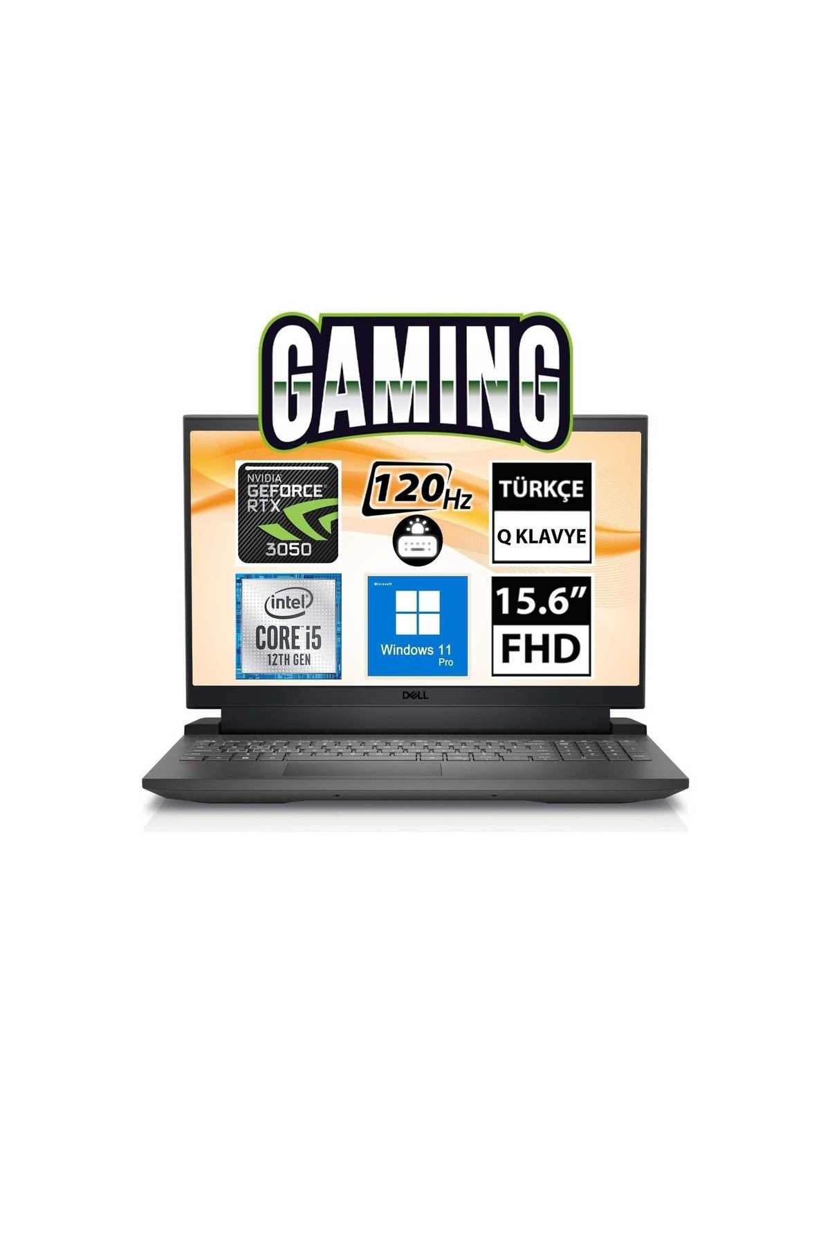 G15 5520 G55202400u10 I5-12500h 16gb 512ssd Rtx3050 15.6