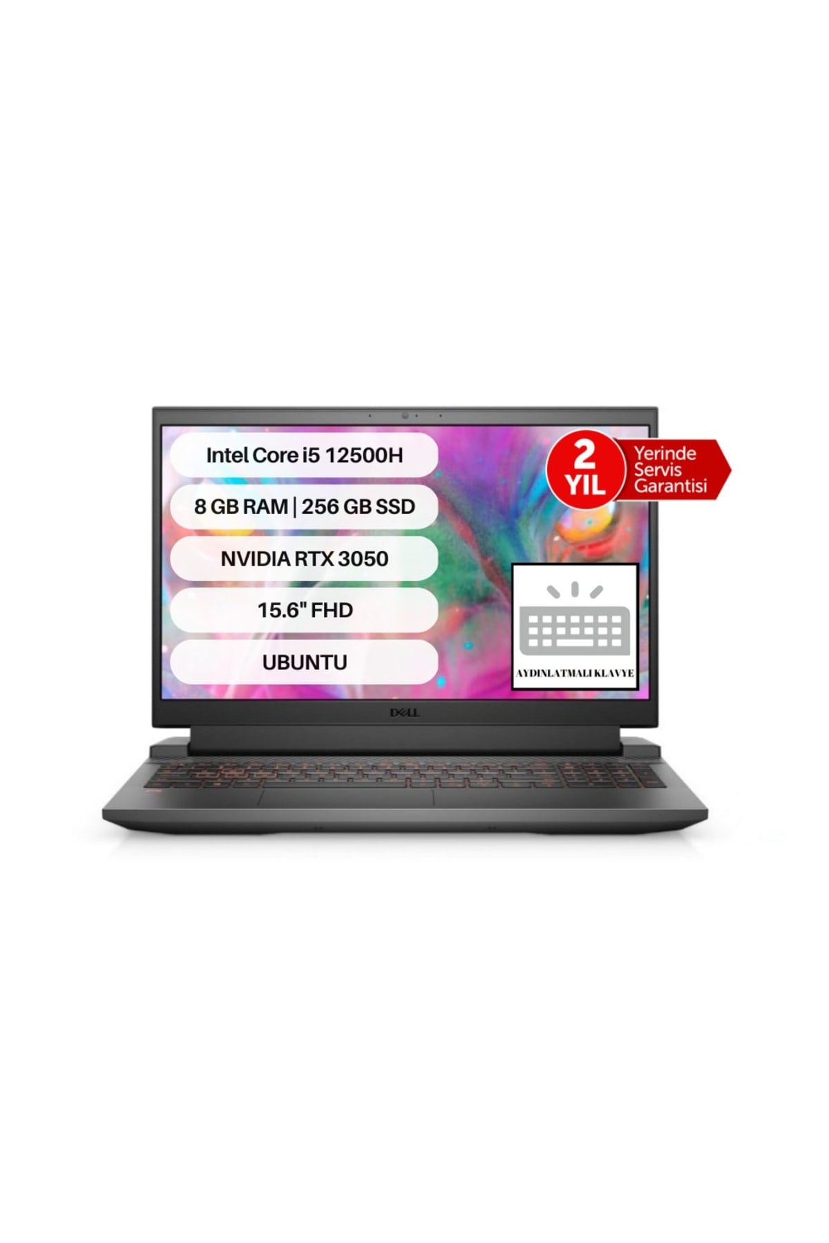 G15 5520 Intel Core I5 12500h 8gb 256gb Ssd Rtx 3050 Ubuntu 15.6