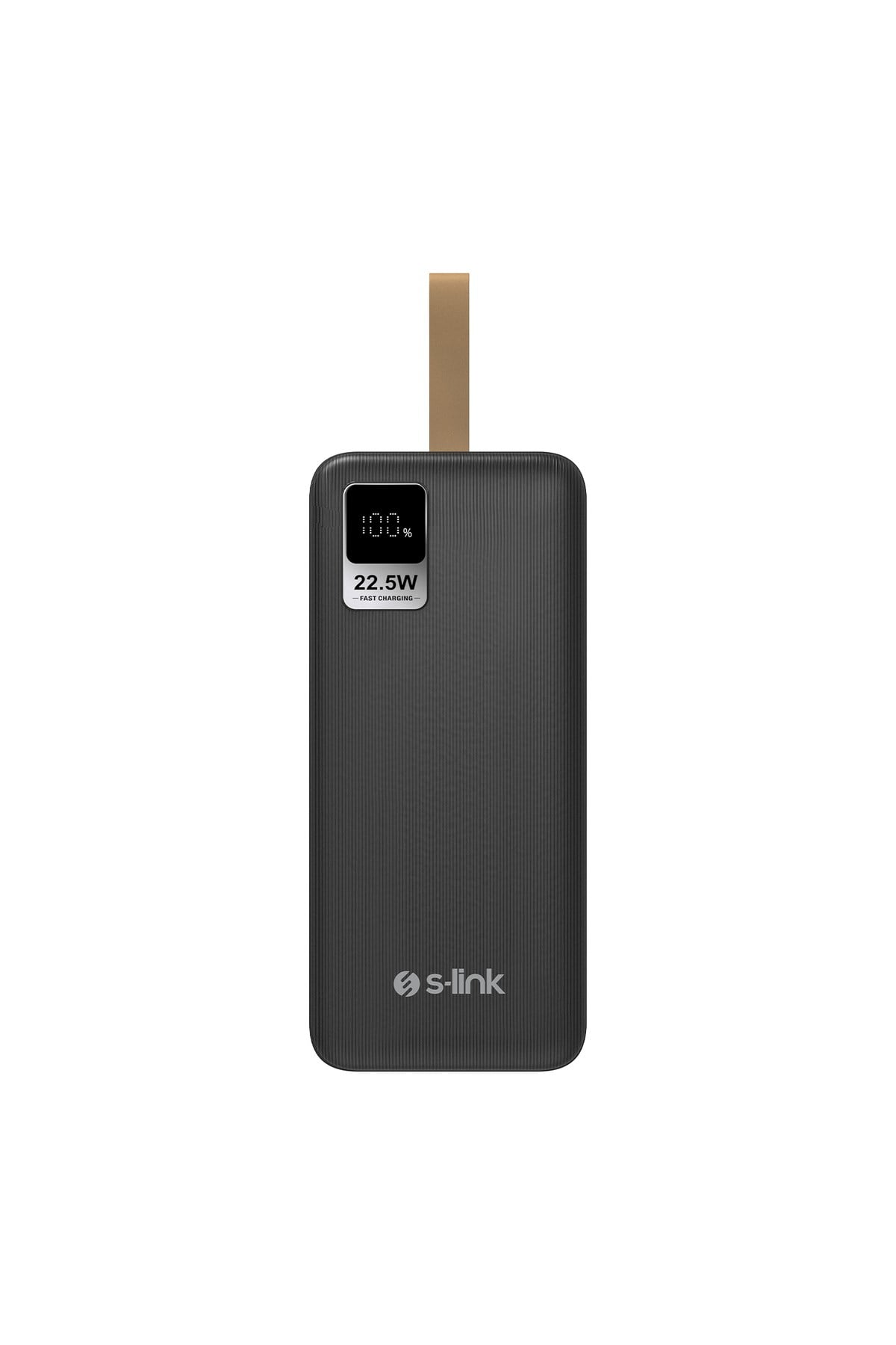 G330 30000mAh Micro+Type-C+USB 18W Siyah LCD Taşınabilir Pil Şarj Cihazı Powerbank