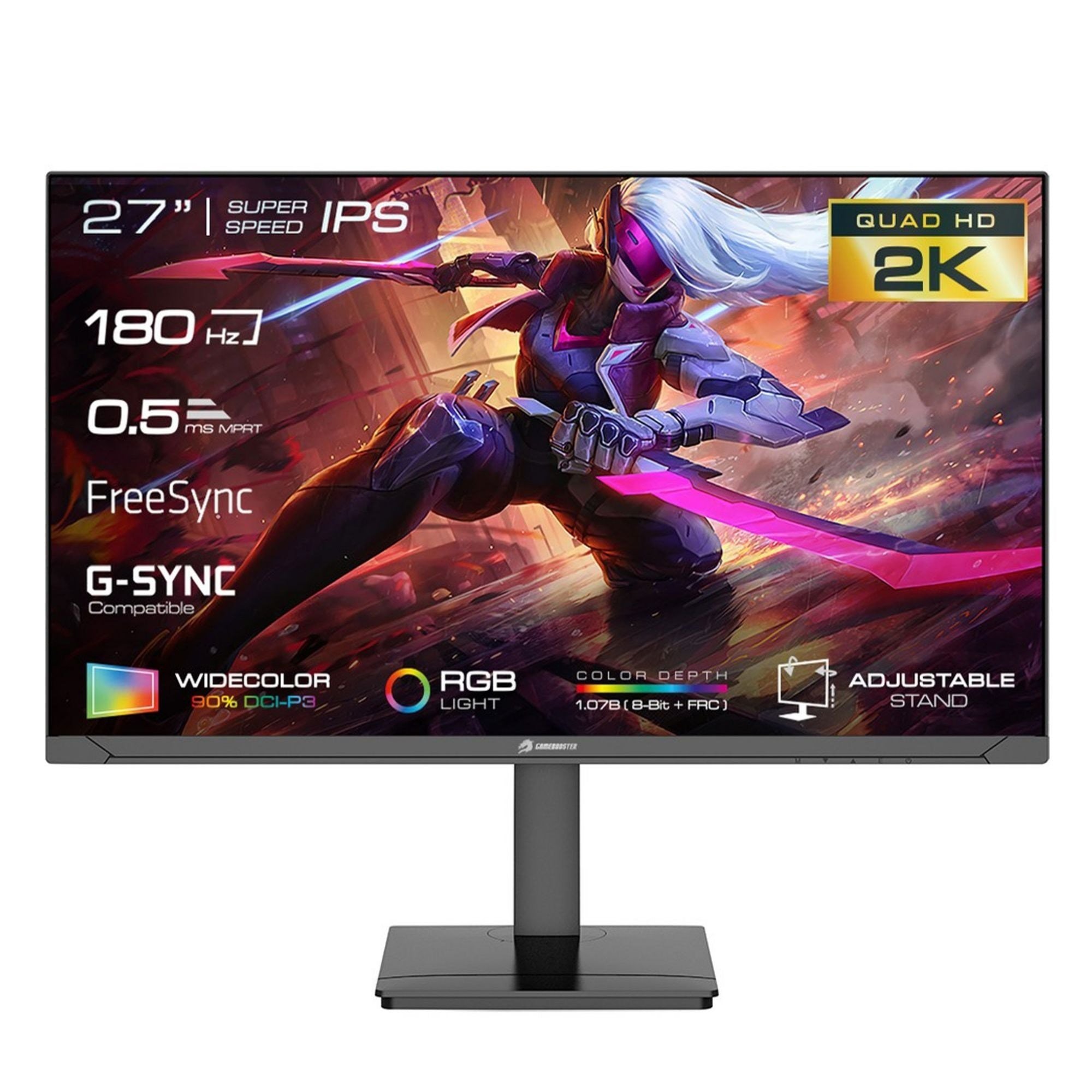 GameBooster GB-2719FQHD 180Hz 0.5Ms HDMI 27