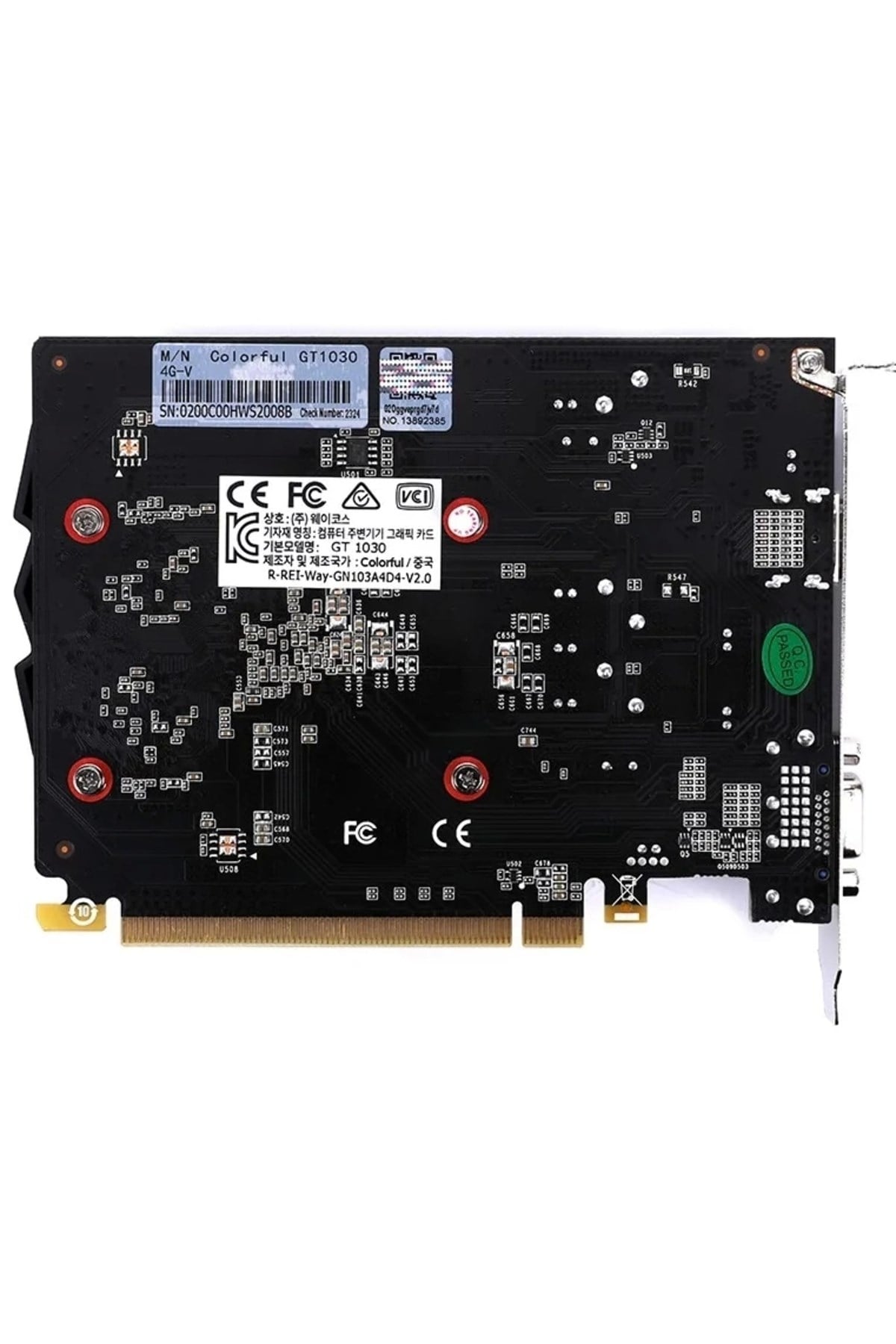 GeForce GT1030 4GB GDDR6 64Bit (4G-V)