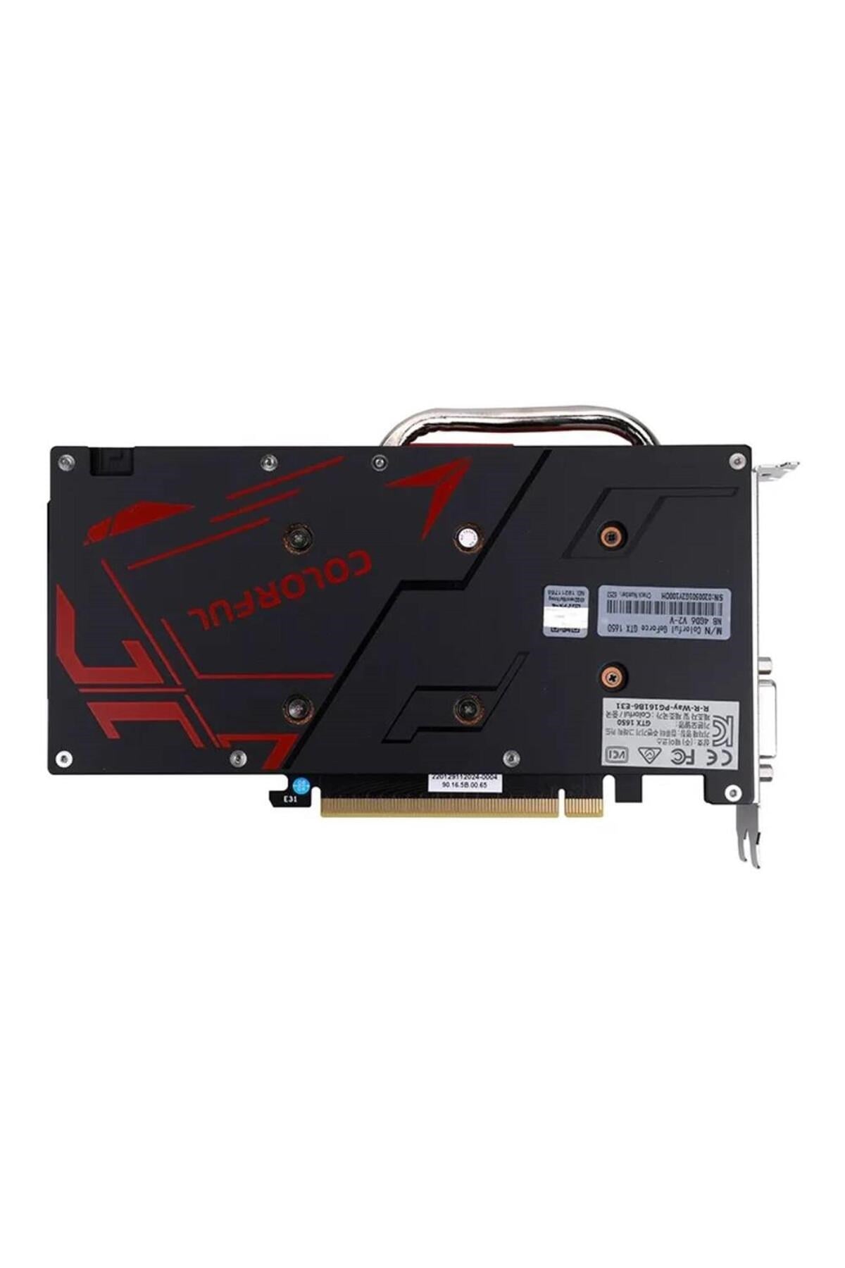 GeForce GTX 1650 4GB GDDR6 128Bit DVI/HDMI/DP Ekran Kartı