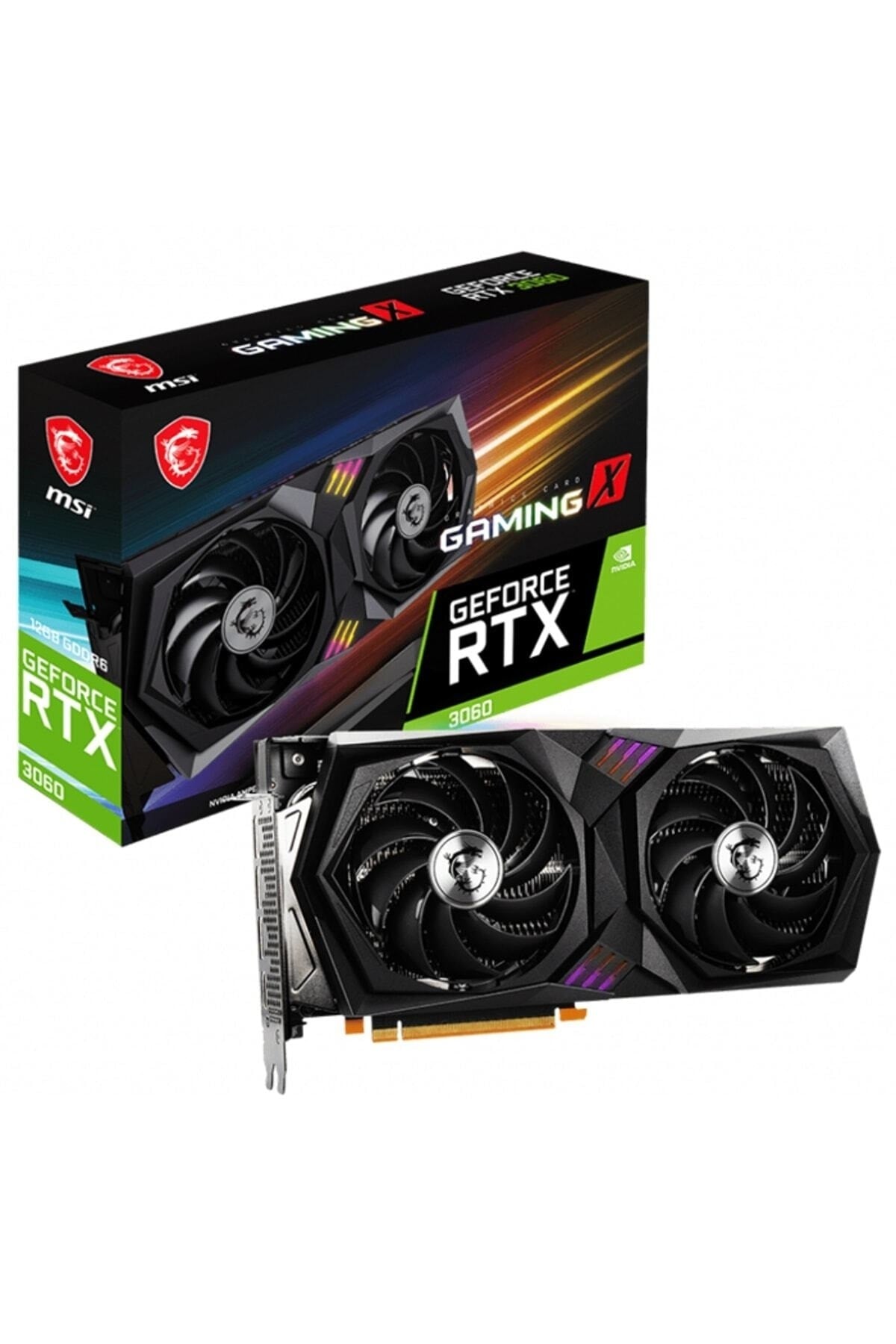 Geforce RTX 3060 Gaming X 12G GDDR6 Ekran Kartı