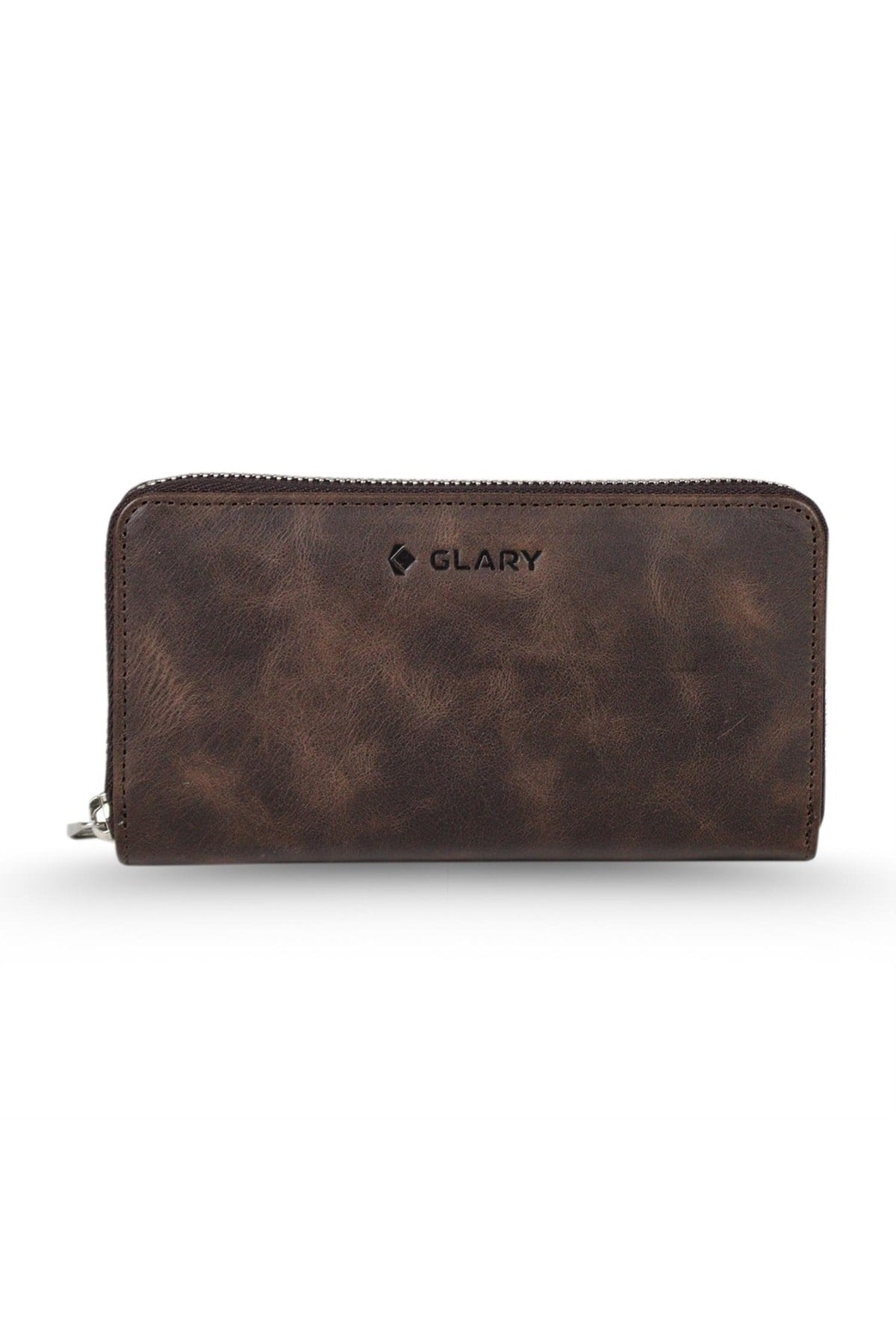 Gl100brw Telefon Bölmeli 1.sınıf Kalite Hakiki Deri(genuine Leather) Portmone Unisex Cüzdan-ka