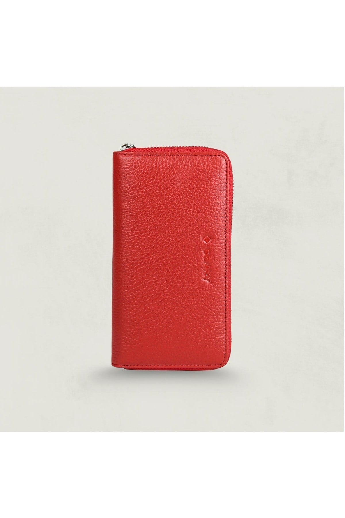 Gl100rd Telefon Bölmeli 1.sınıf Kalite Hakiki Deri(genuine Leather) Portmone Unisex Cüzdan-kır
