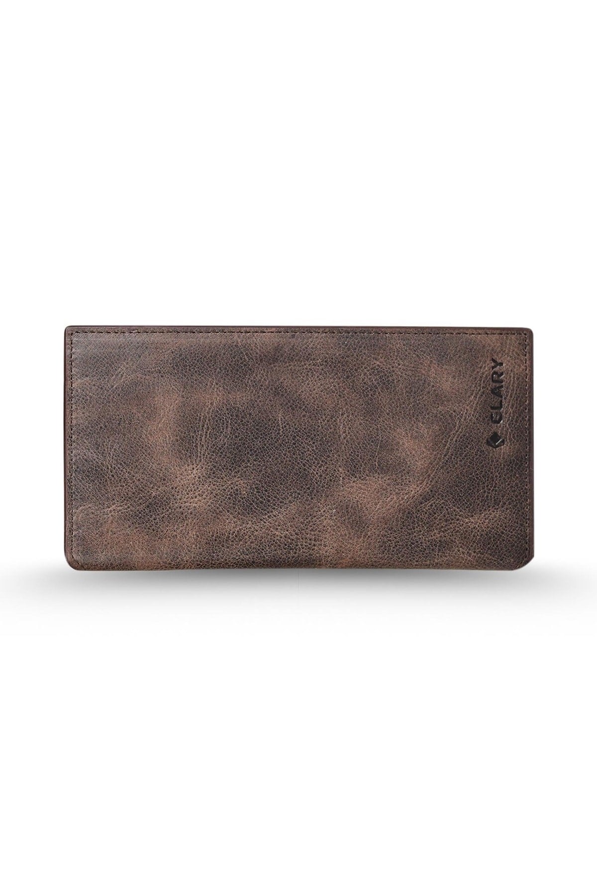 Gl101brw Telefon Bölmeli 1.sınıf Kalite Hakiki Deri(genuine Leather) Portmone Unisex Cüzdan-ka