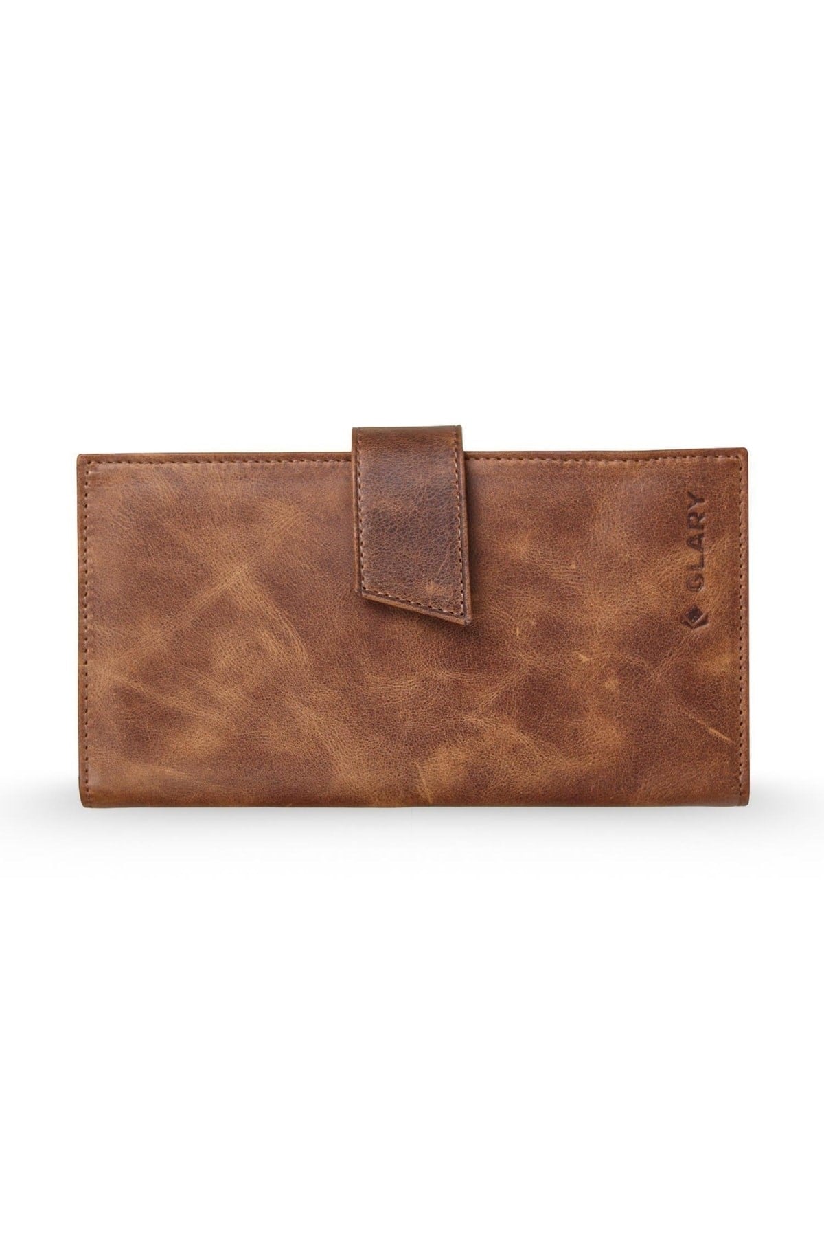 Gl102gng Telefon Bölmeli 1.sınıf Kalite Hakiki Deri(genuine Leather) Portmone Unisex Cüzdan-ta