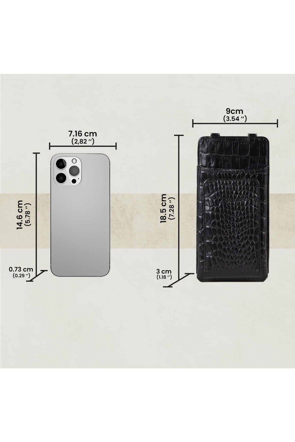 Gl200blc 1.sınıf Kalite Hakiki Deri Portmone Unisex Boyun Askılı Pasaport Ve Telefon Cüzdanı-s